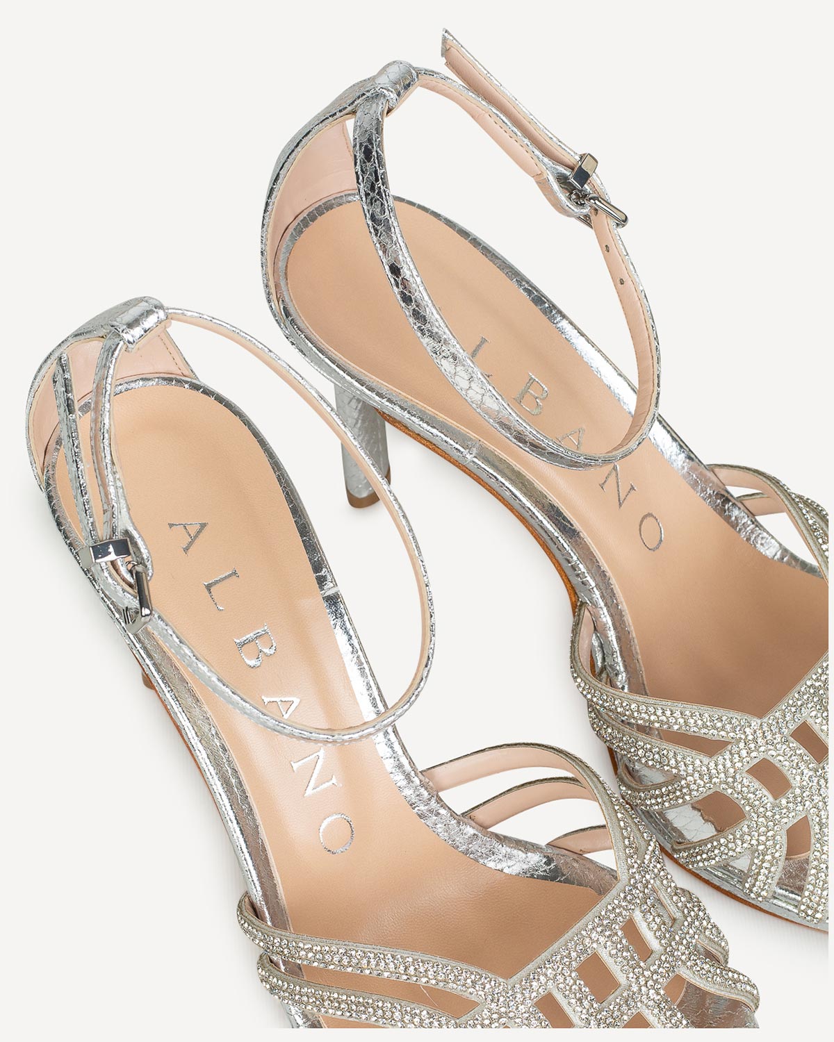 Γυναίκα - Πέδιλα-Σανδάλια - Albano Ασημί