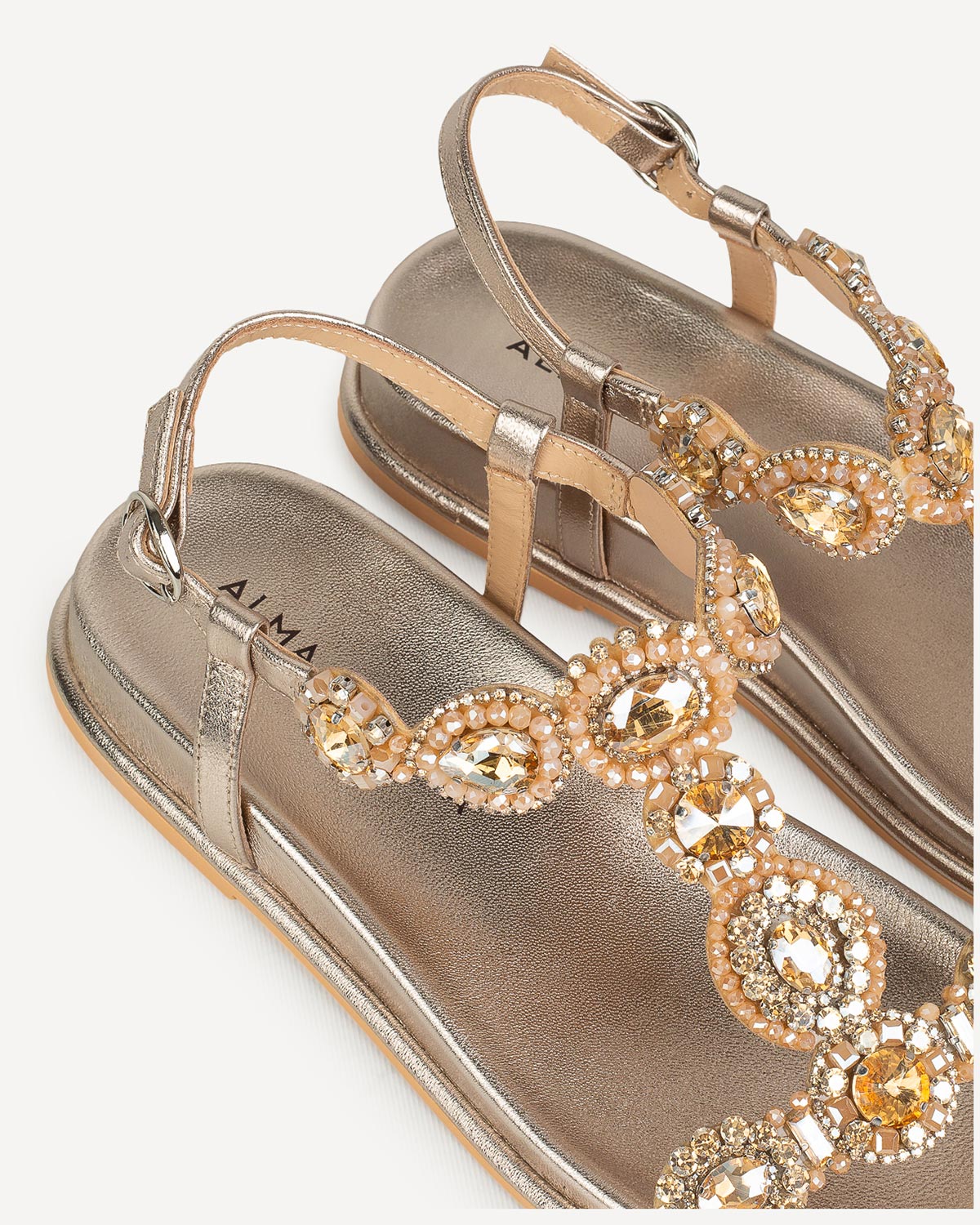 Γυναίκα - Πέδιλα-Σανδάλια - Alma En Pena Μπρονζέ