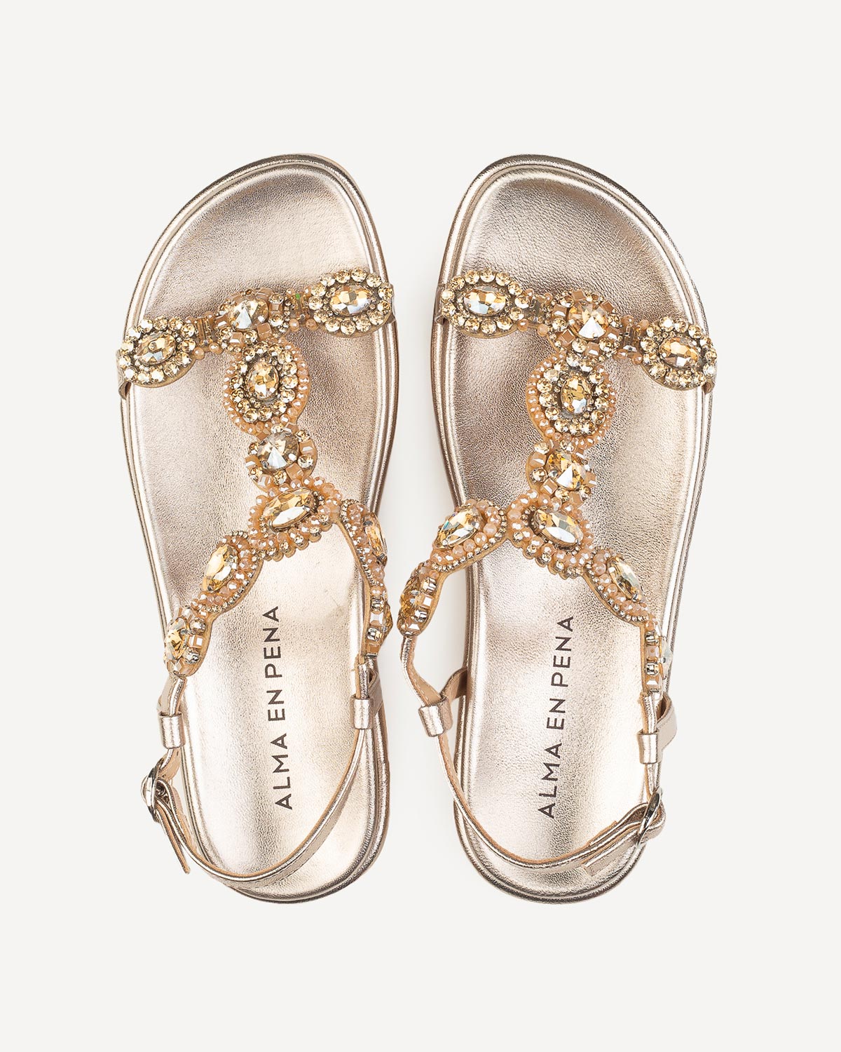 Γυναίκα - Πέδιλα-Σανδάλια - Alma En Pena Μπρονζέ