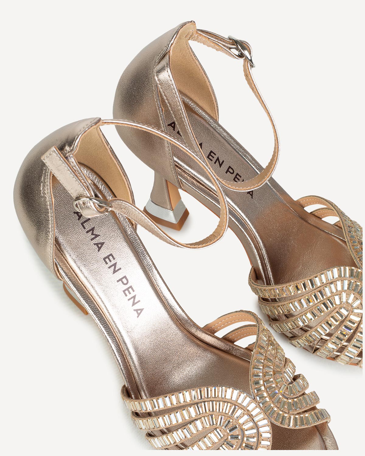 Γυναίκα - Πέδιλα-Σανδάλια - Alma En Pena Μπρονζέ