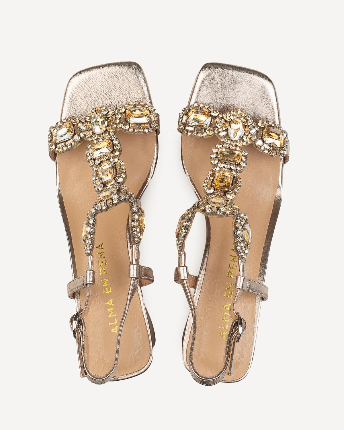 Γυναίκα - Πέδιλα-Σανδάλια - Alma En Pena Μπρονζέ