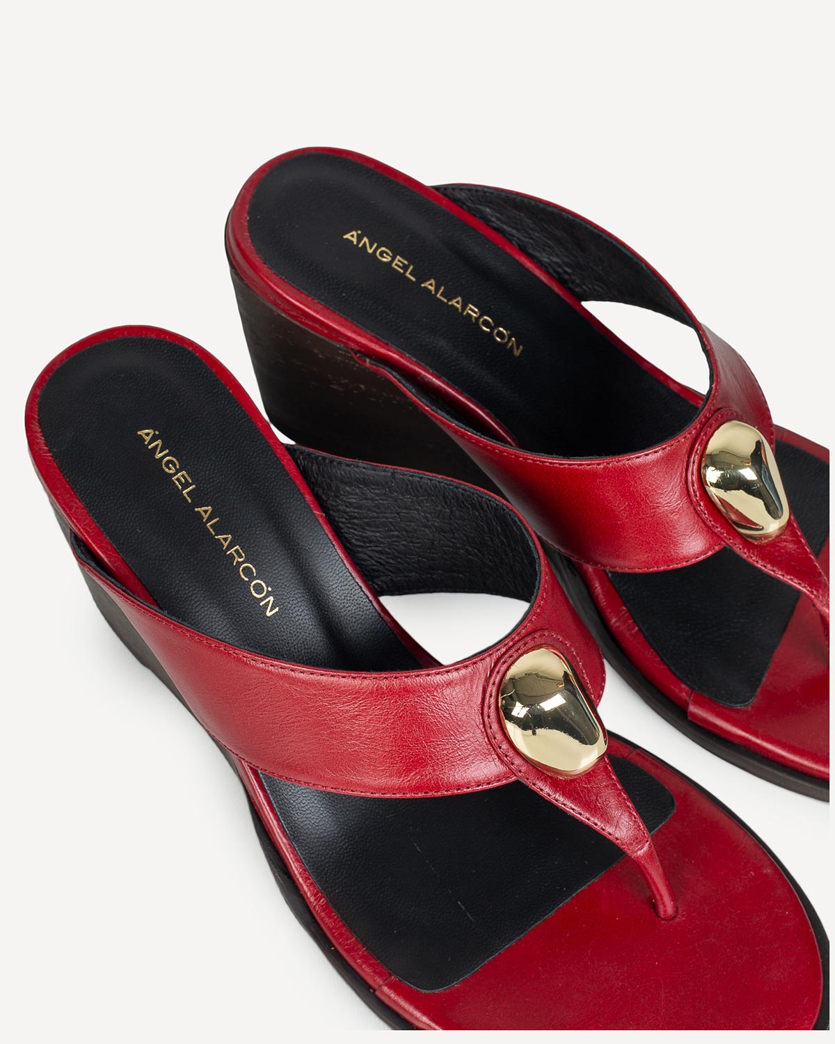 Γυναίκα - Πέδιλα-Σανδάλια - Angel Alarcon Κόκκινο