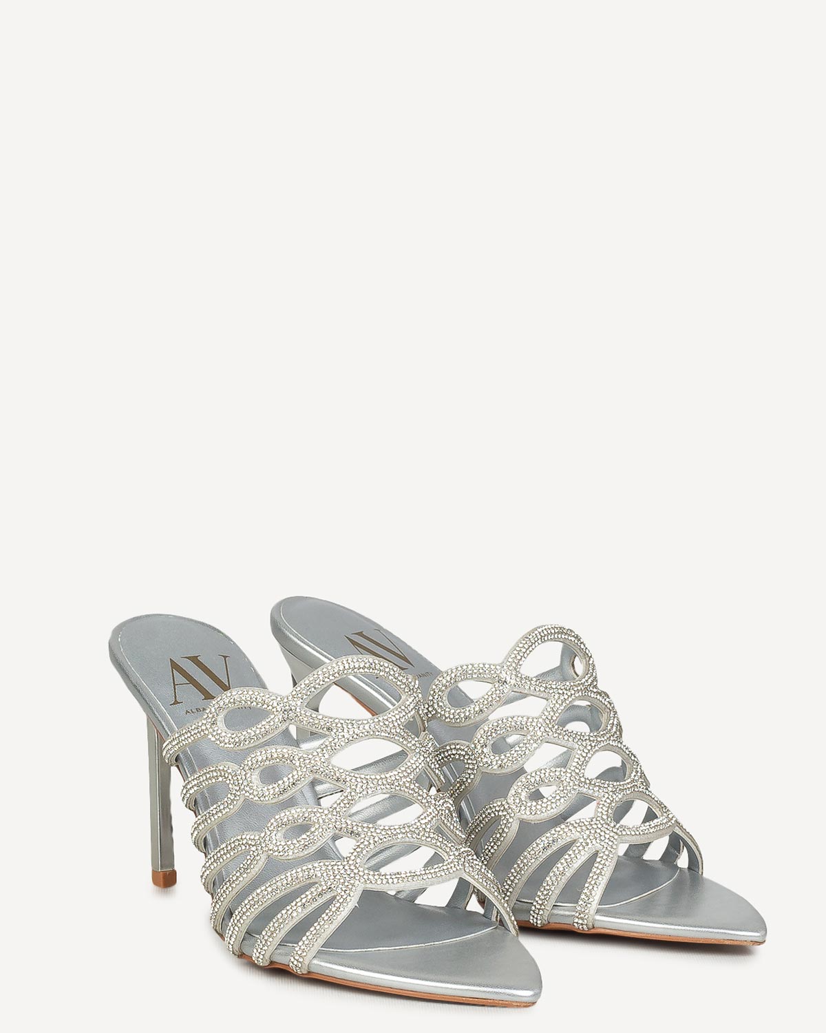 Γυναίκα - Πέδιλα-Σανδάλια - Albano Vanity Ασημί