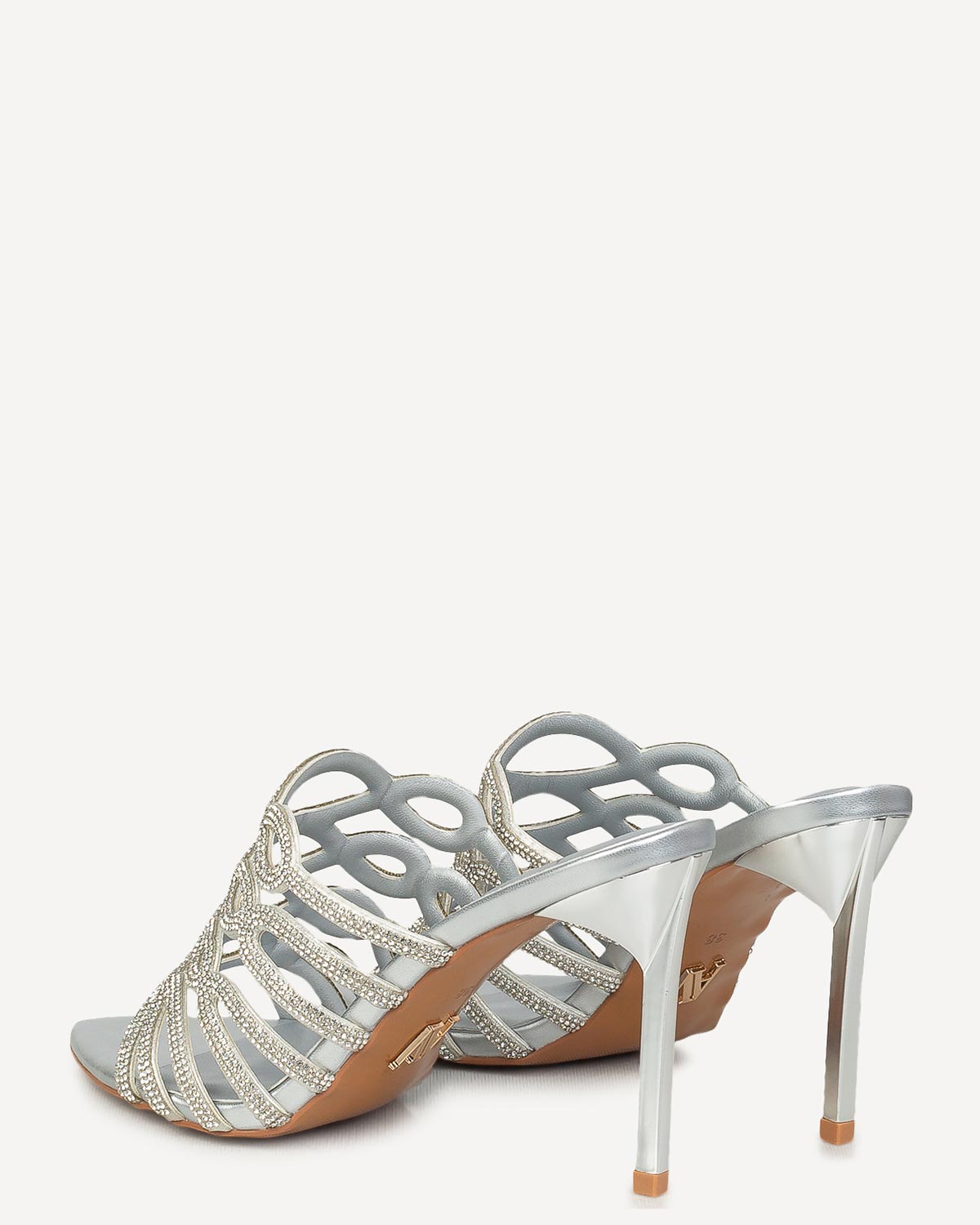 Γυναίκα - Πέδιλα-Σανδάλια - Albano Vanity Ασημί