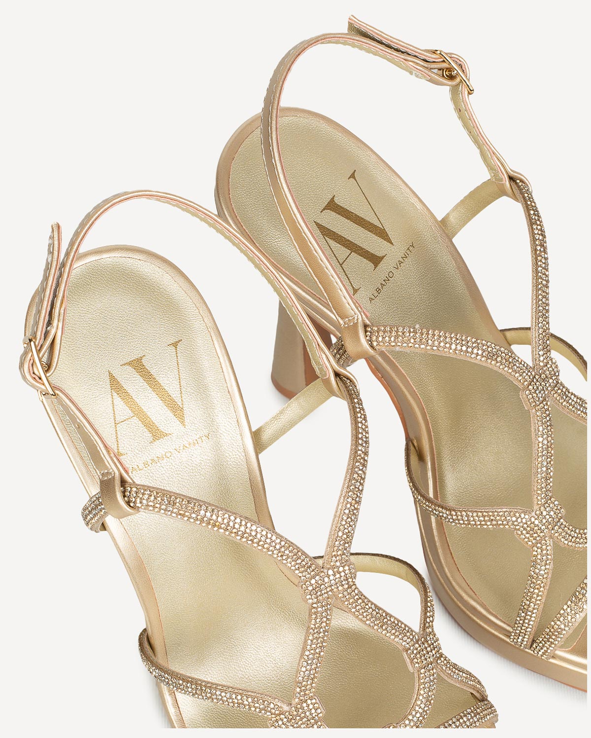 Γυναίκα - Πέδιλα-Σανδάλια - Albano Vanity Μπρονζέ