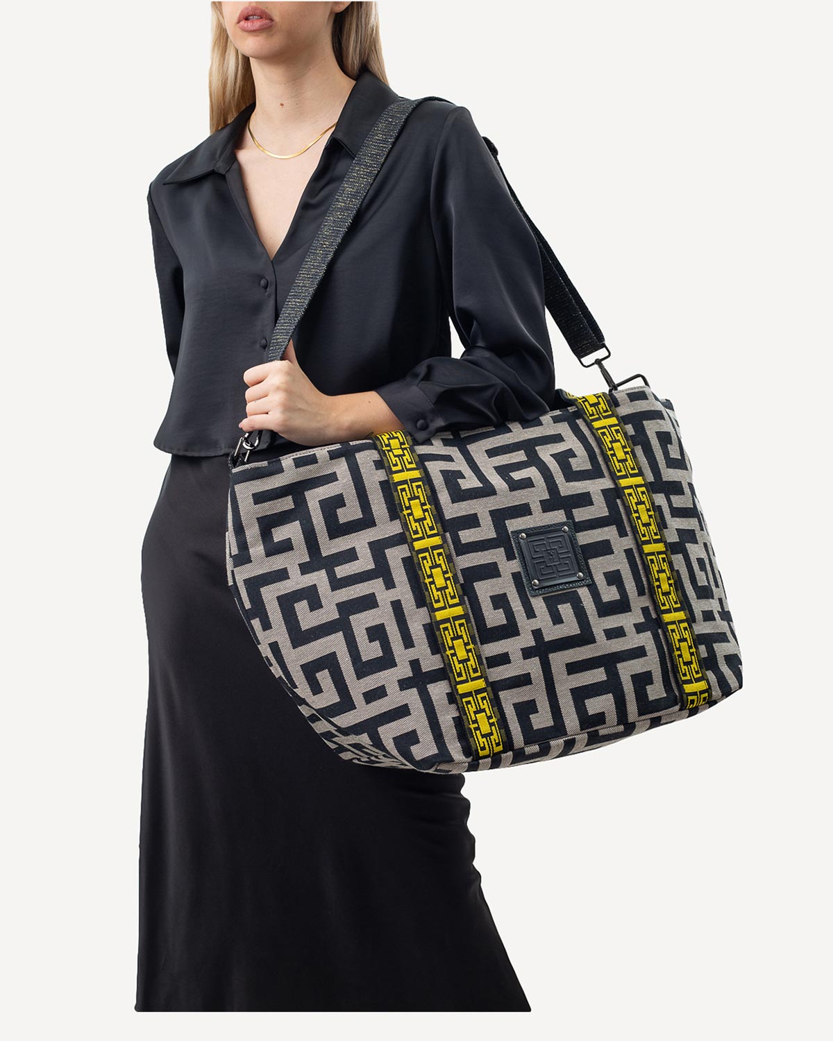 Γυναίκα - Shopping - Ames Bags Μπεζ-Μαύρο