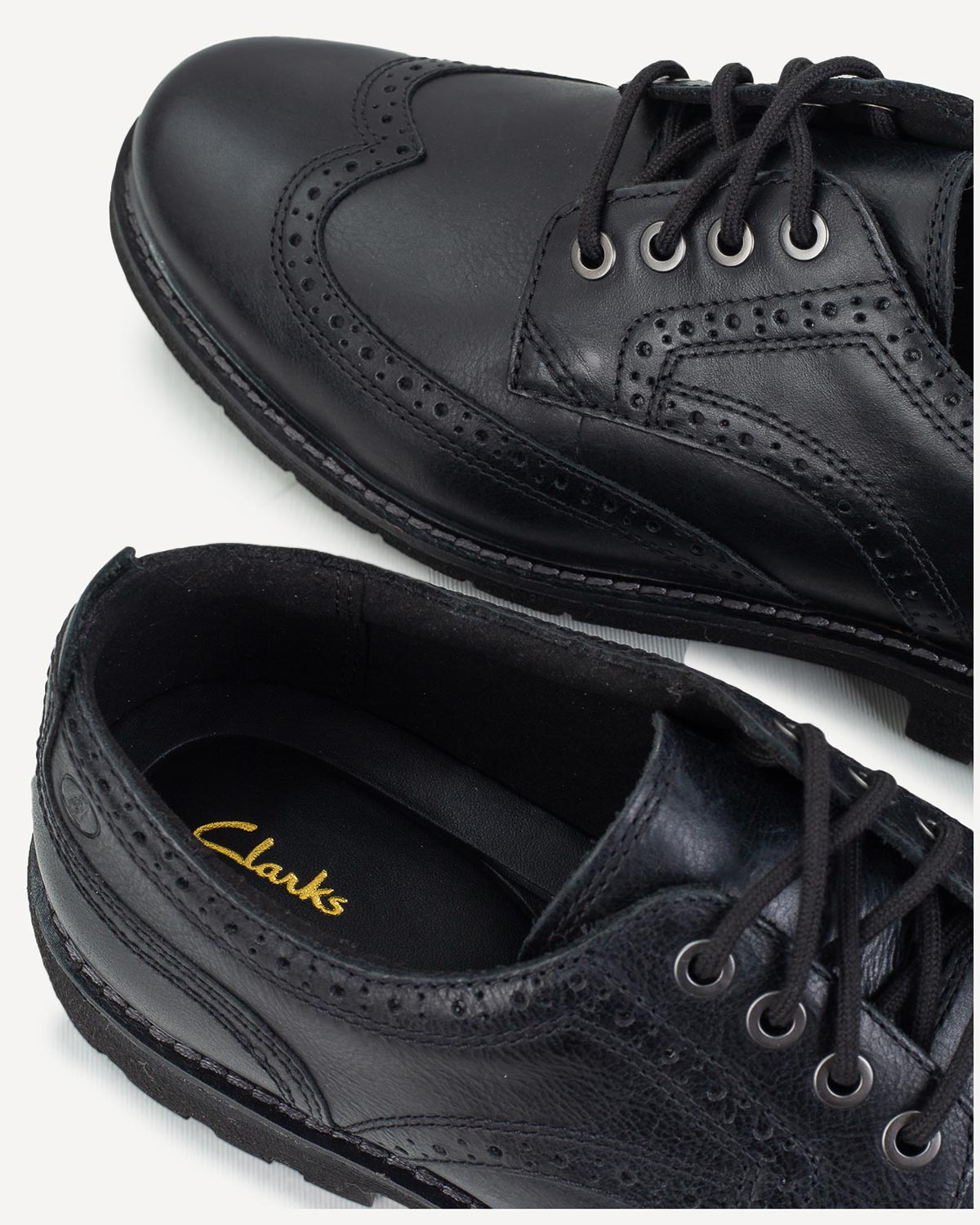 Άνδρας - Δετά - Clarks Μαύρο