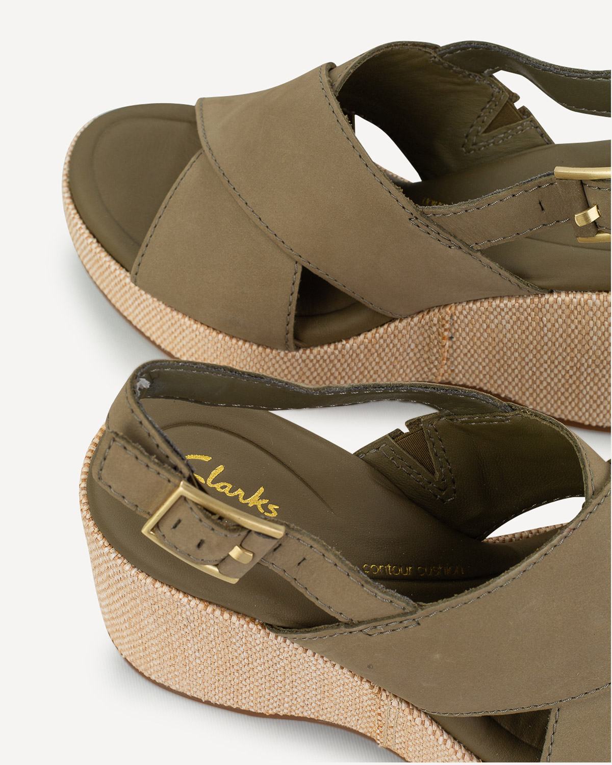 Γυναίκα - Πλατφόρμες-Flatforms - Clarks Λαδί