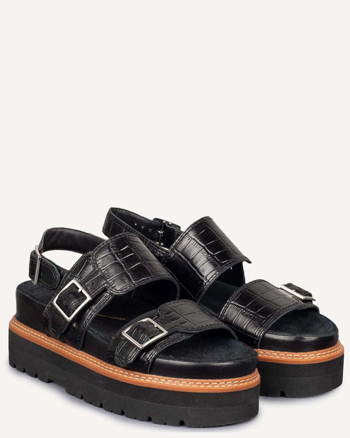 Γυναίκα - Πέδιλα-Σανδάλια - Clarks Μαύρο