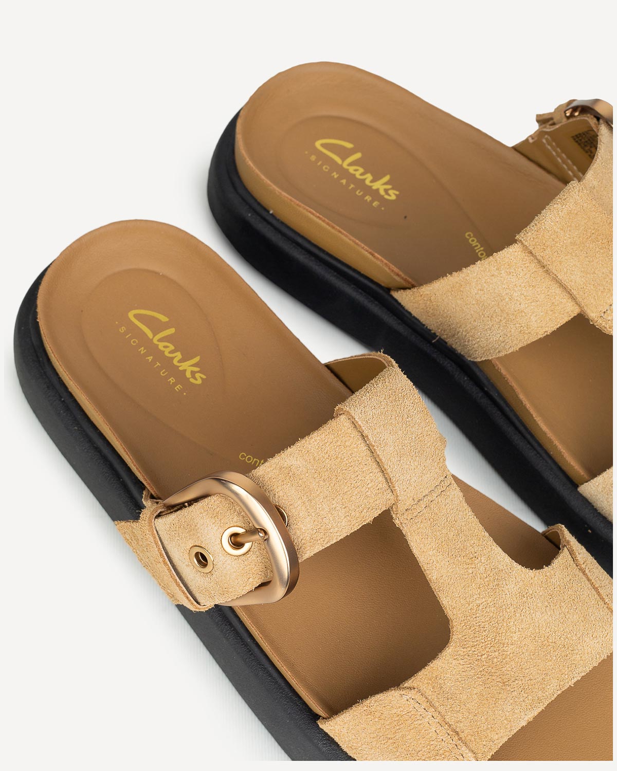 Γυναίκα - Πέδιλα-Σανδάλια - Clarks Μπεζ