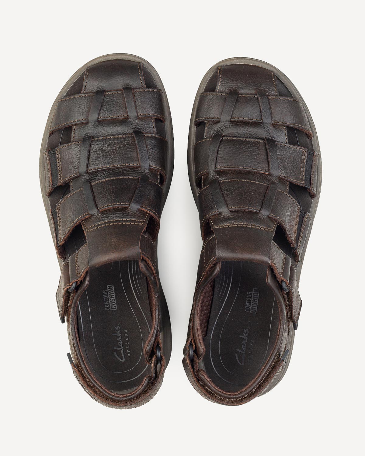 Άνδρας - Πέδιλα-Σανδάλια - Clarks Καφέ