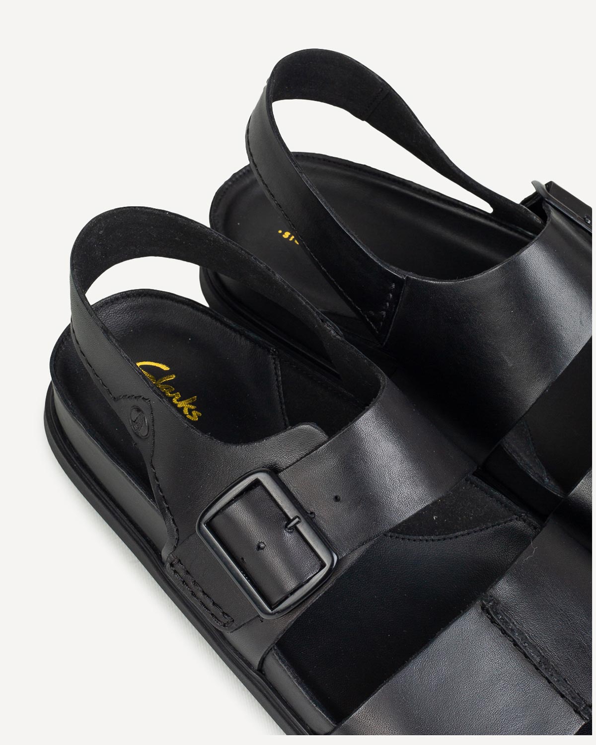 Άνδρας - Πέδιλα-Σανδάλια - Clarks Μαύρο