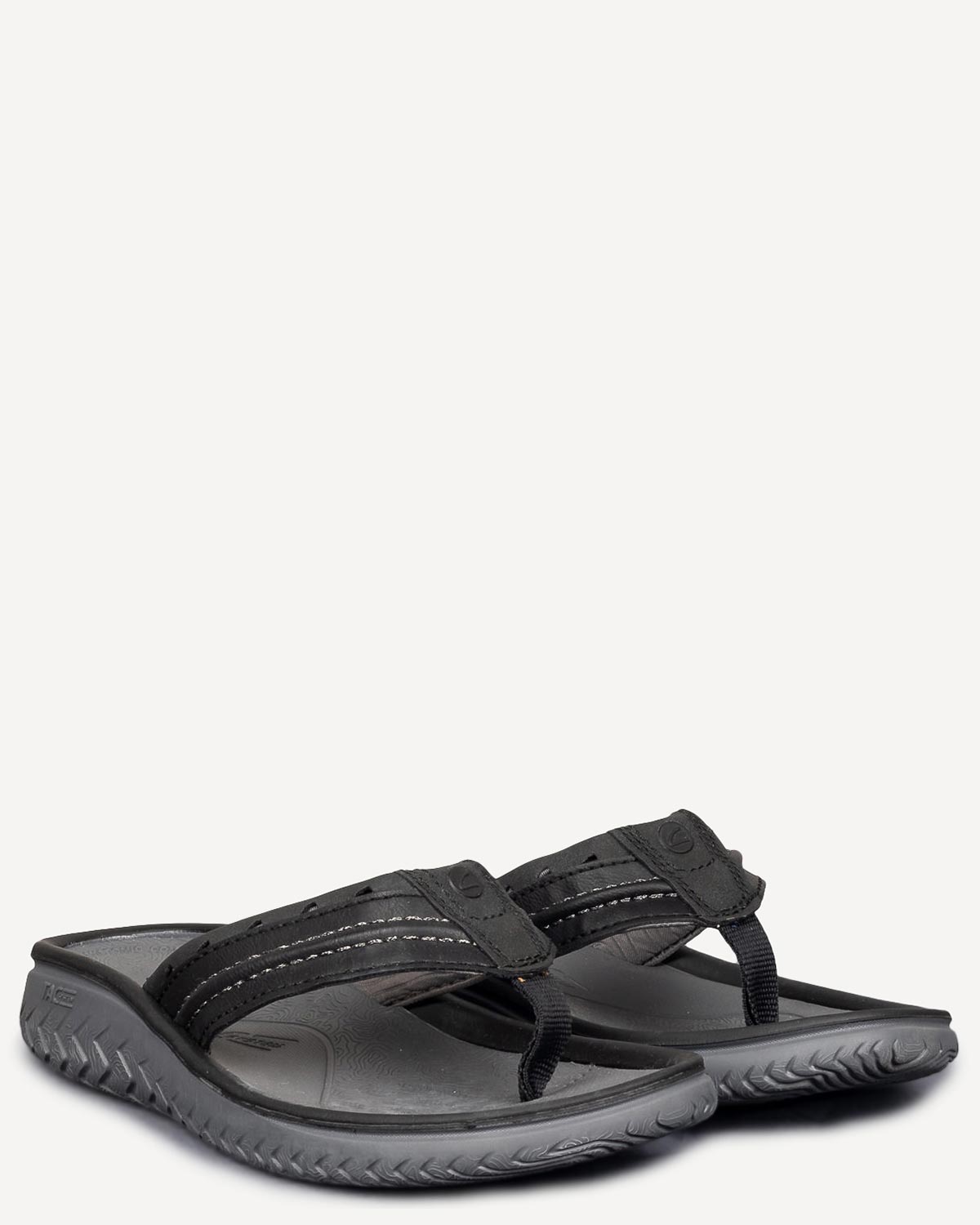 Άνδρας - Πέδιλα-Σανδάλια - Clarks Μαύρο