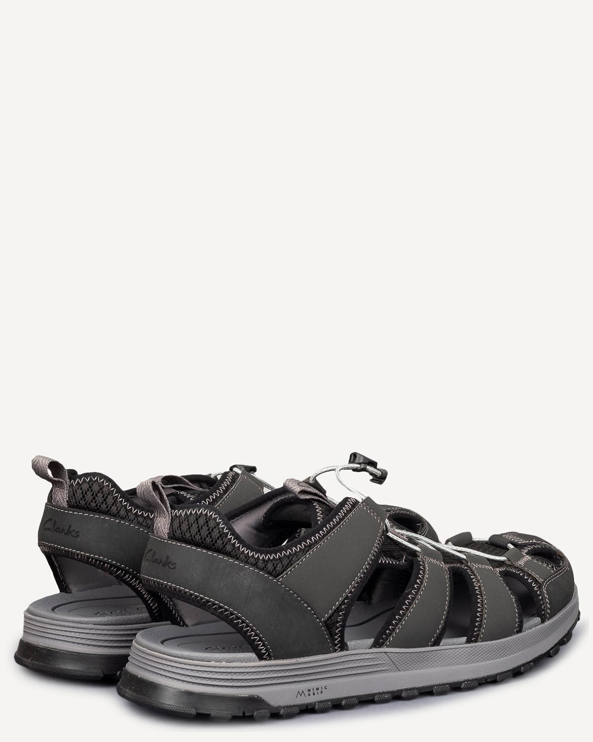 Άνδρας - Πέδιλα-Σανδάλια - Clarks Μαύρο