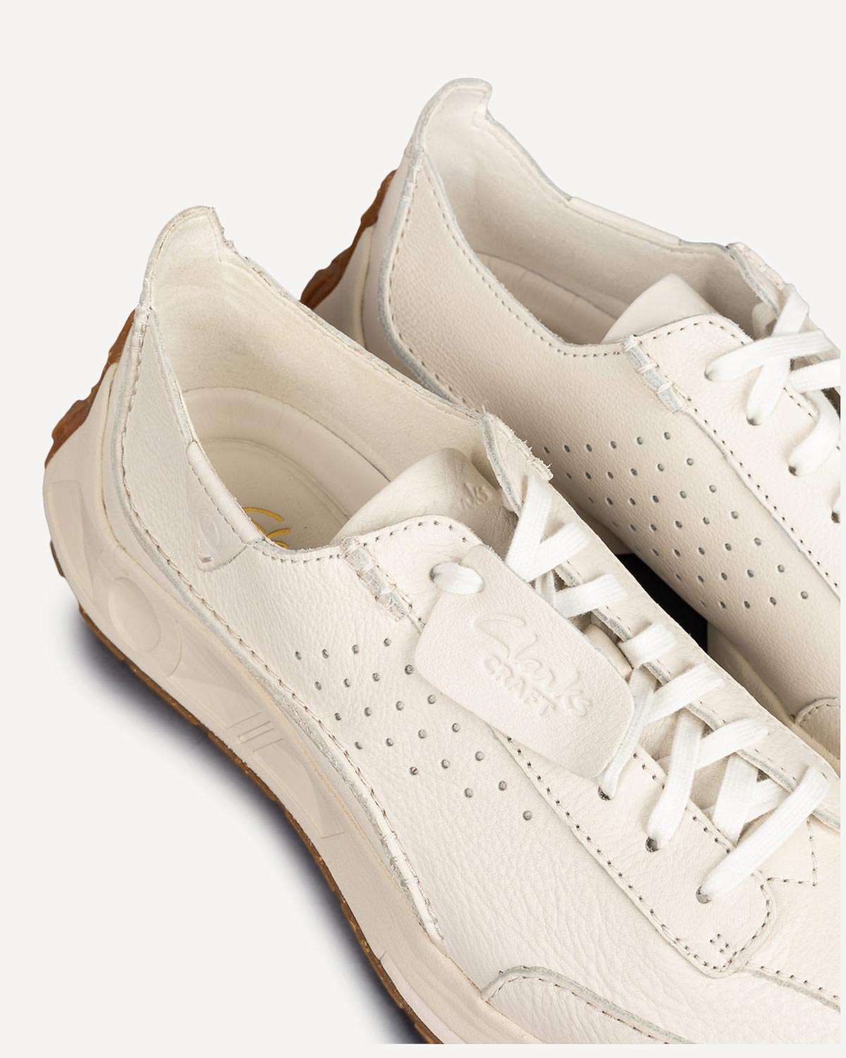 Άνδρας - Sneakers - Clarks Λευκό