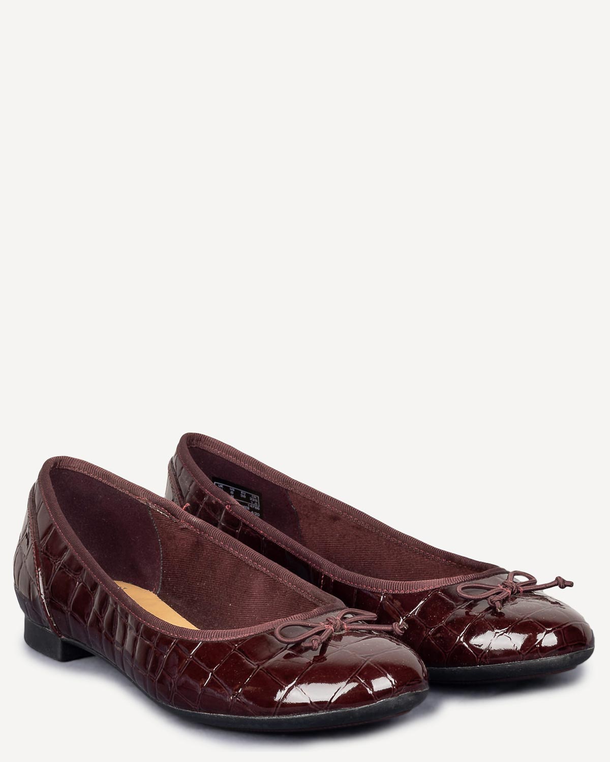 Γυναίκα - Μοκασίνια-Μπαλαρίνες - Clarks Μπορντώ