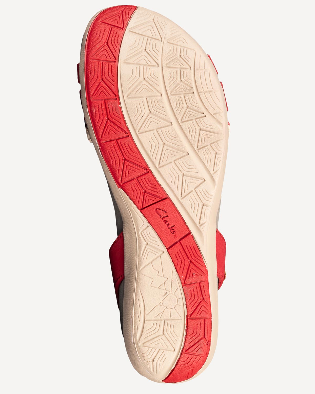 Γυναίκα - Πέδιλα-Σανδάλια - Clarks Κόκκινο