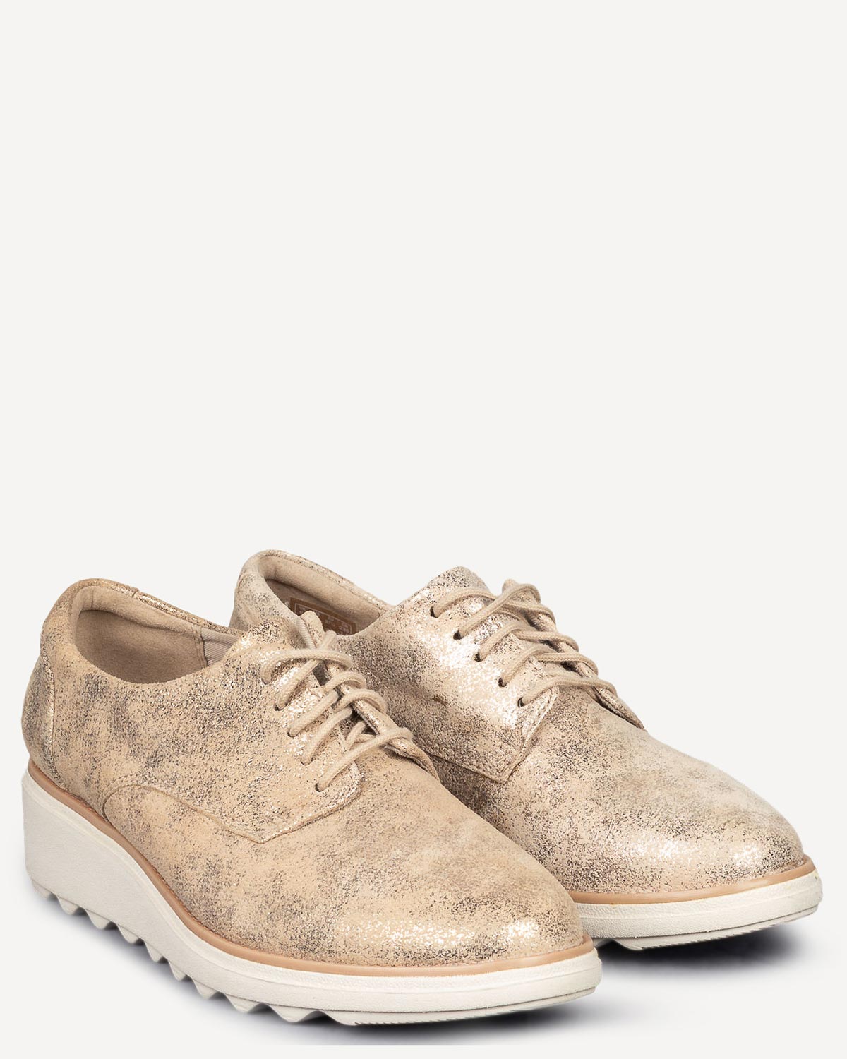 Γυναίκα - Μοκασίνια-Μπαλαρίνες - Clarks Μεταλλικό