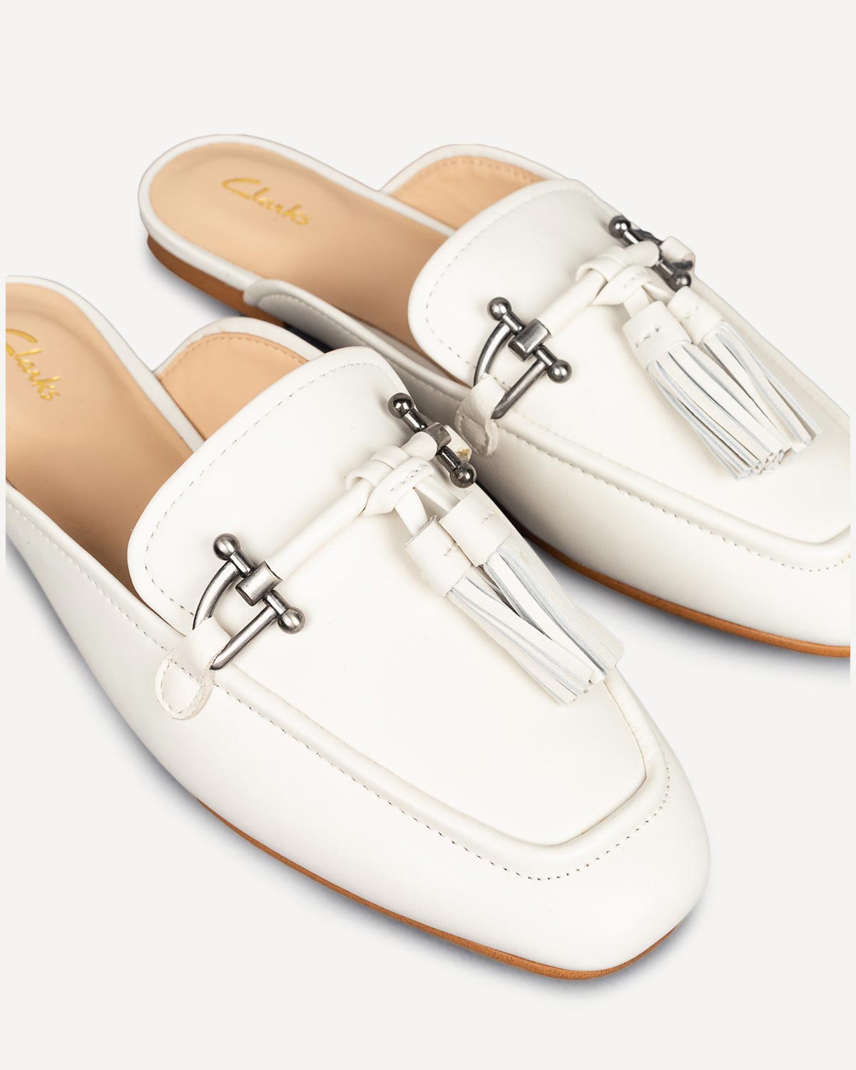 Γυναίκα - Μοκασίνια-Μπαλαρίνες - Clarks Λευκό