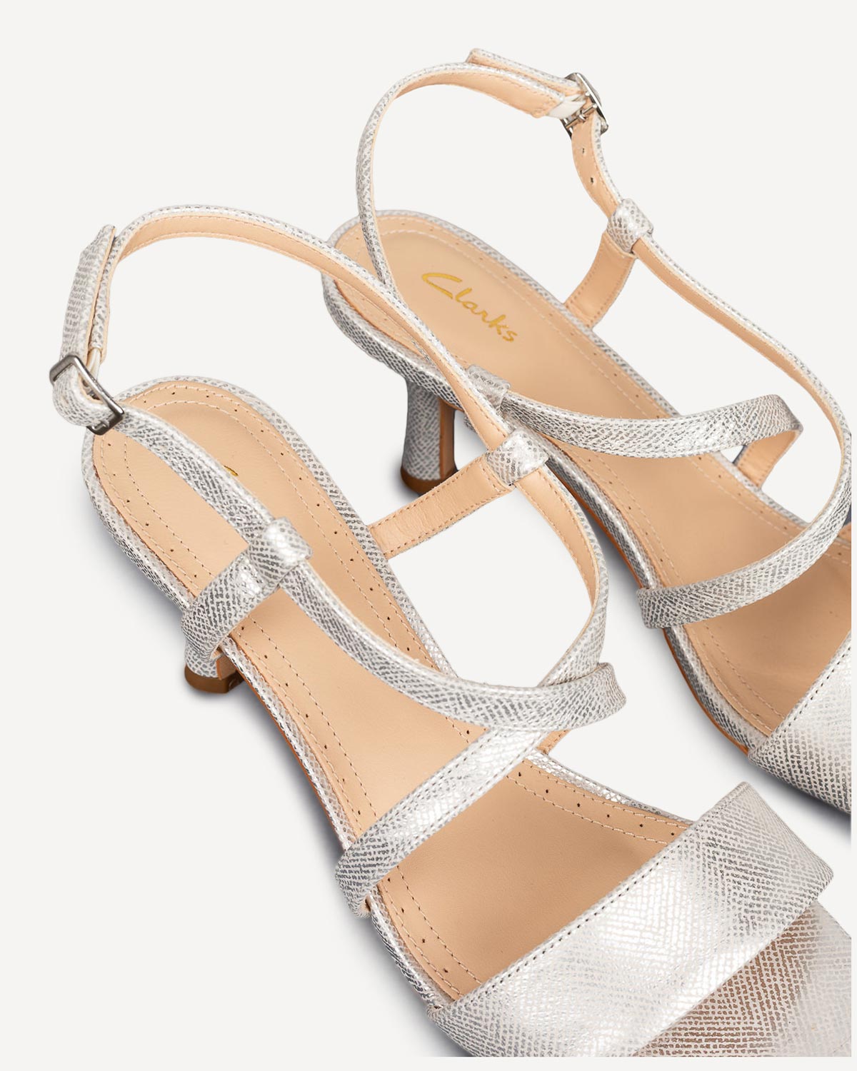 Γυναίκα - Πέδιλα-Σανδάλια - Clarks Ασημί