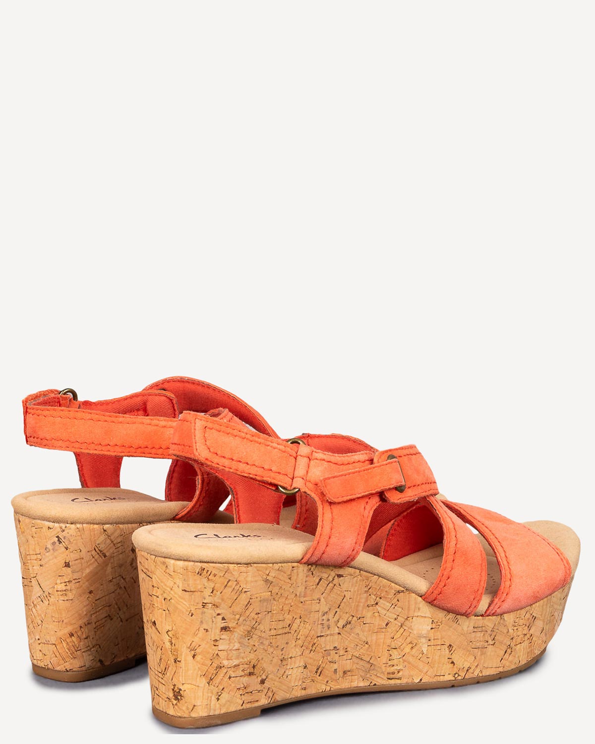 Γυναίκα - Πλατφόρμες-Flatforms - Clarks Κόκκινο