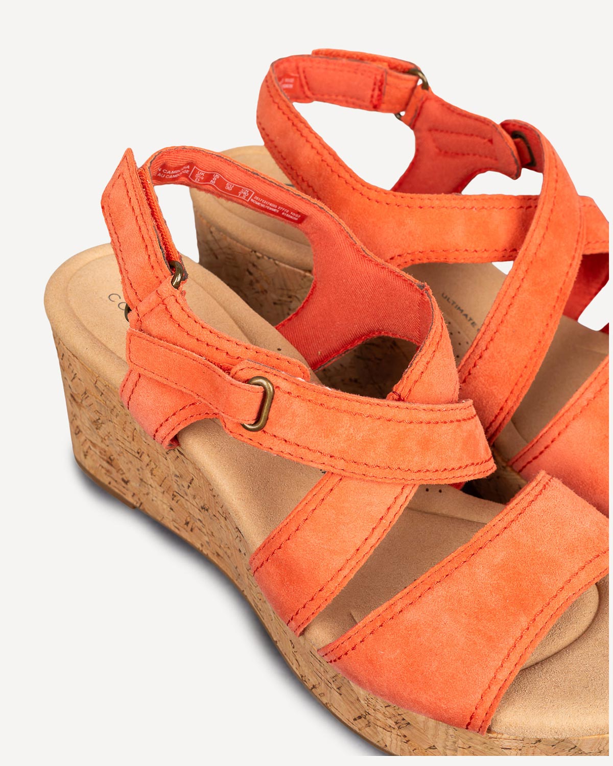 Γυναίκα - Πλατφόρμες-Flatforms - Clarks Κόκκινο