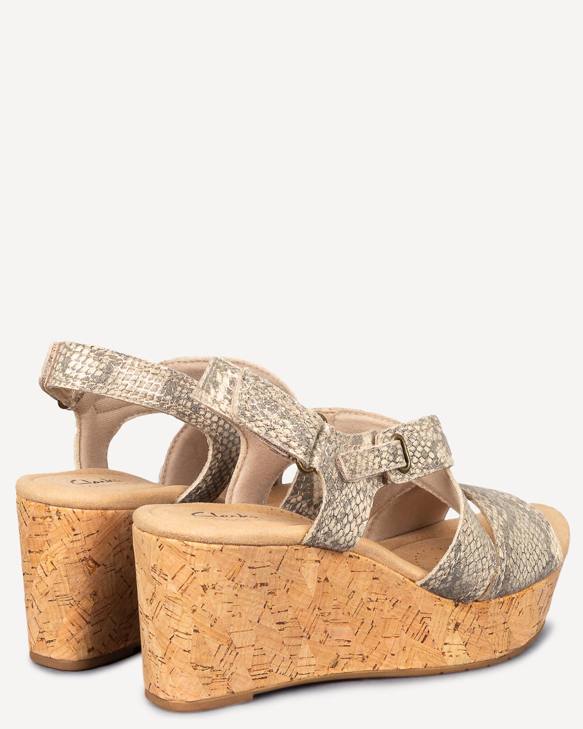 Γυναίκα - Πλατφόρμες-Flatforms - Clarks Animal Print