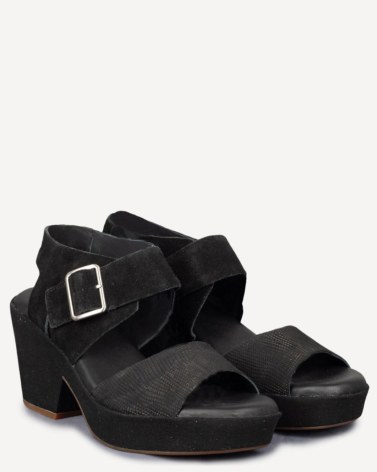 Γυναίκα - Πλατφόρμες-Flatforms - Clarks Μαύρο