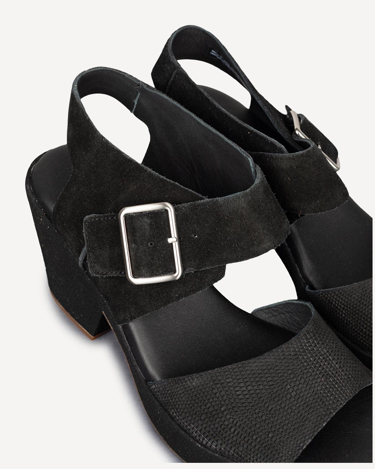 Γυναίκα - Πλατφόρμες-Flatforms - Clarks Μαύρο