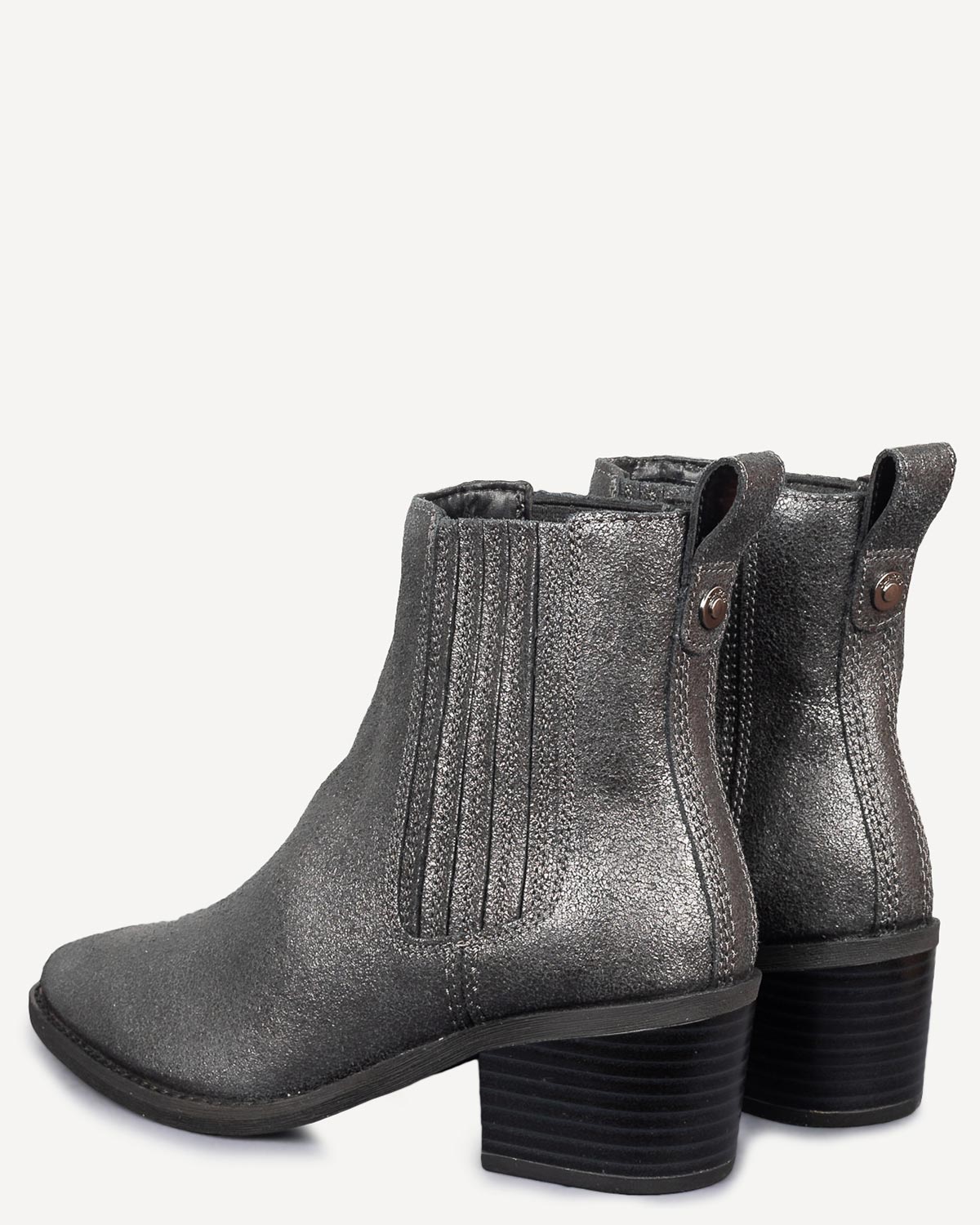 Γυναίκα - Μπότες - Μποτάκια - Clarks Μεταλλικό