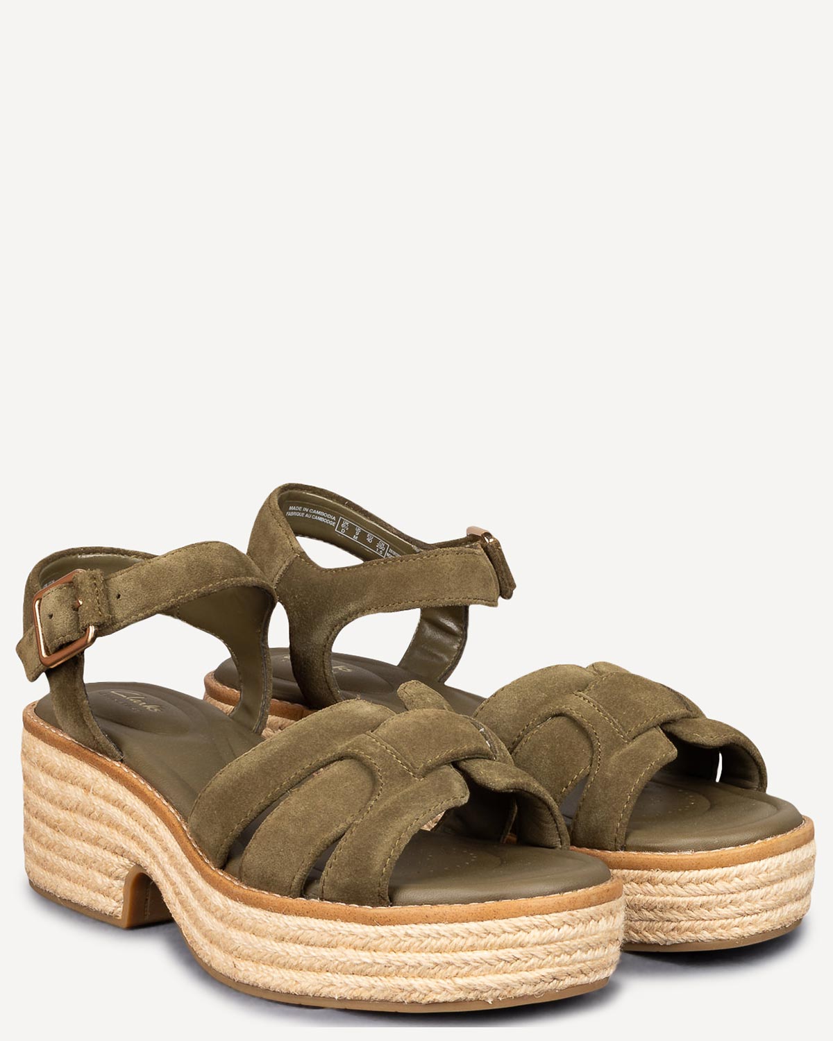 Γυναίκα - Πέδιλα-Σανδάλια - Clarks Λαδί