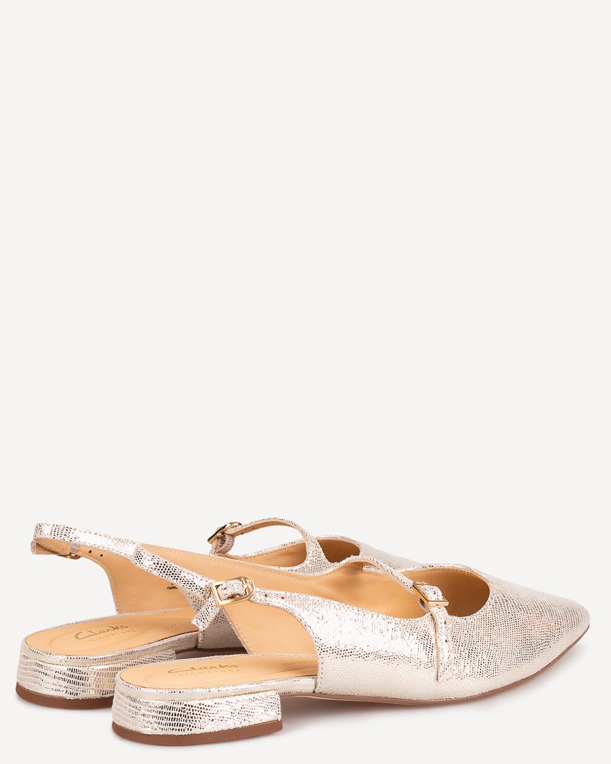 Γυναίκα - Μοκασίνια-Μπαλαρίνες - Clarks Χρυσό