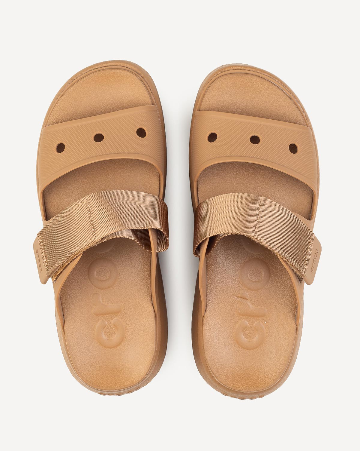 Γυναίκα - Πέδιλα-Σανδάλια - Crocs Καφέ