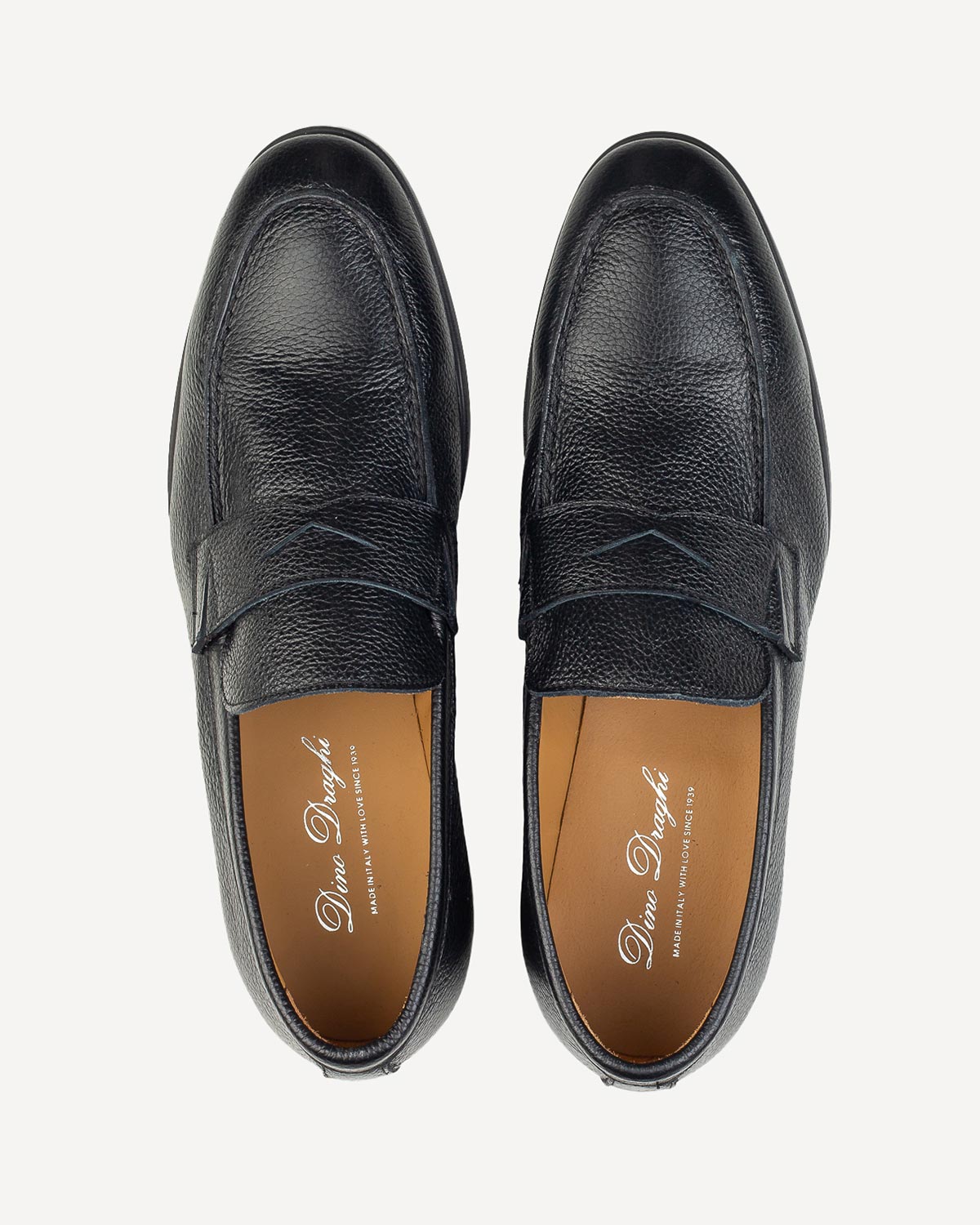 Άνδρας - Μοκασίνια - Dino Draghi Μαύρο