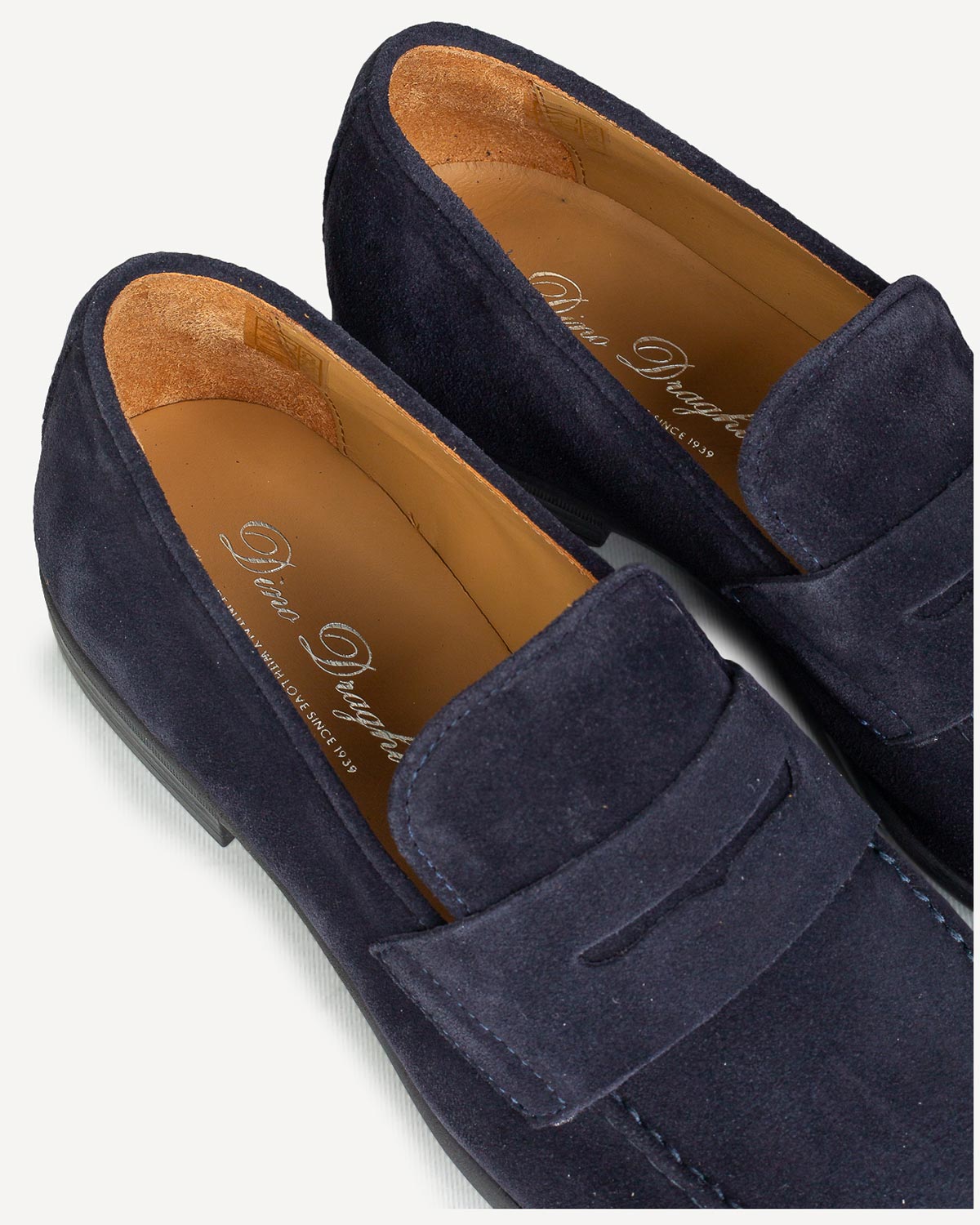 Άνδρας - Μοκασίνια - Dino Draghi Μπλε