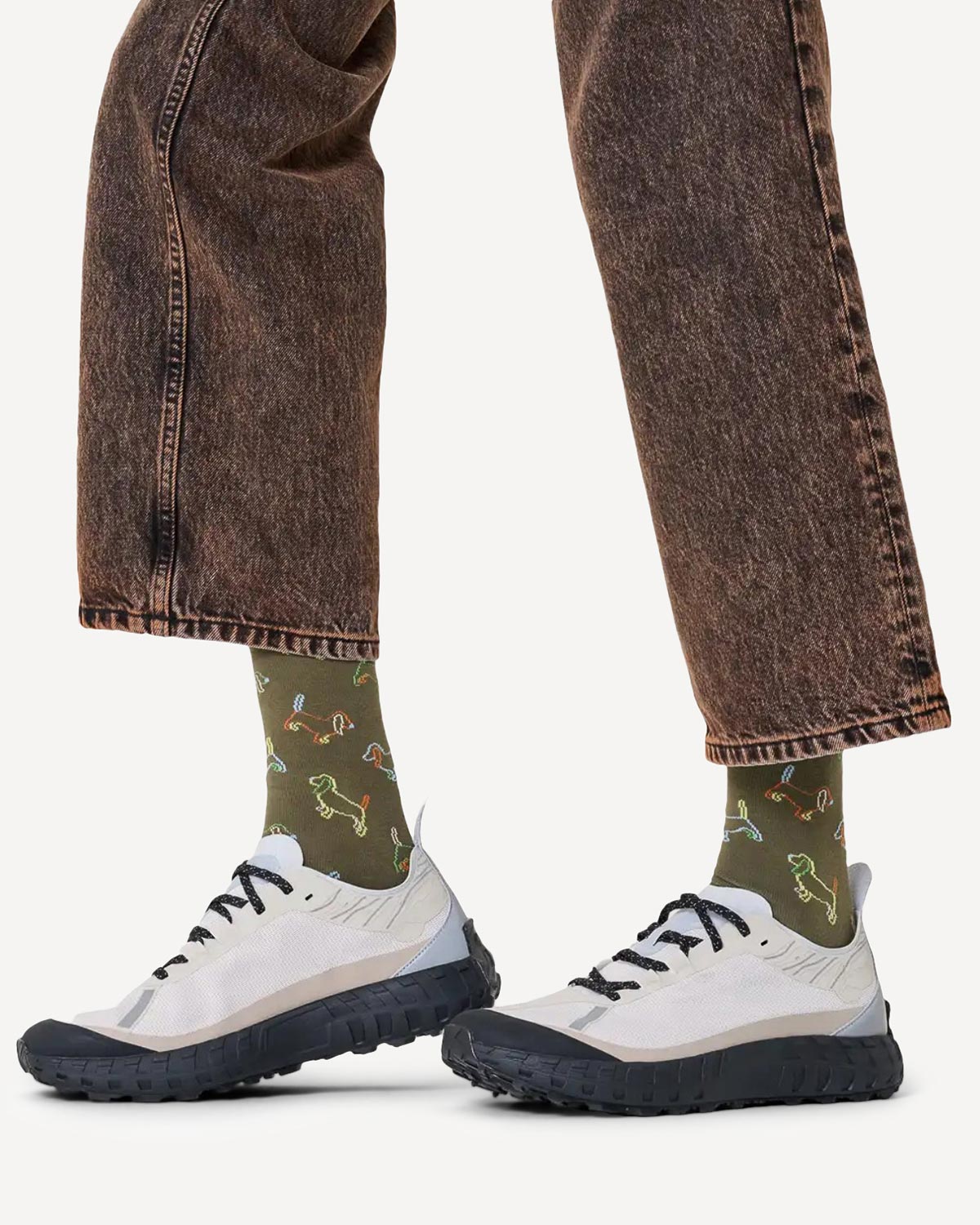 Άνδρας - Κάλτσες - Happy Socks Καφέ