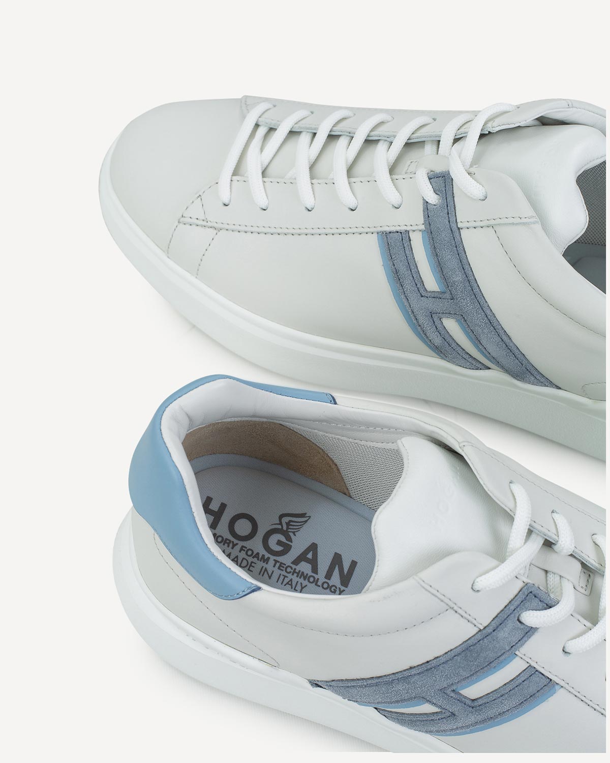 Άνδρας - Sneakers - Hogan Λευκό-Μπλε