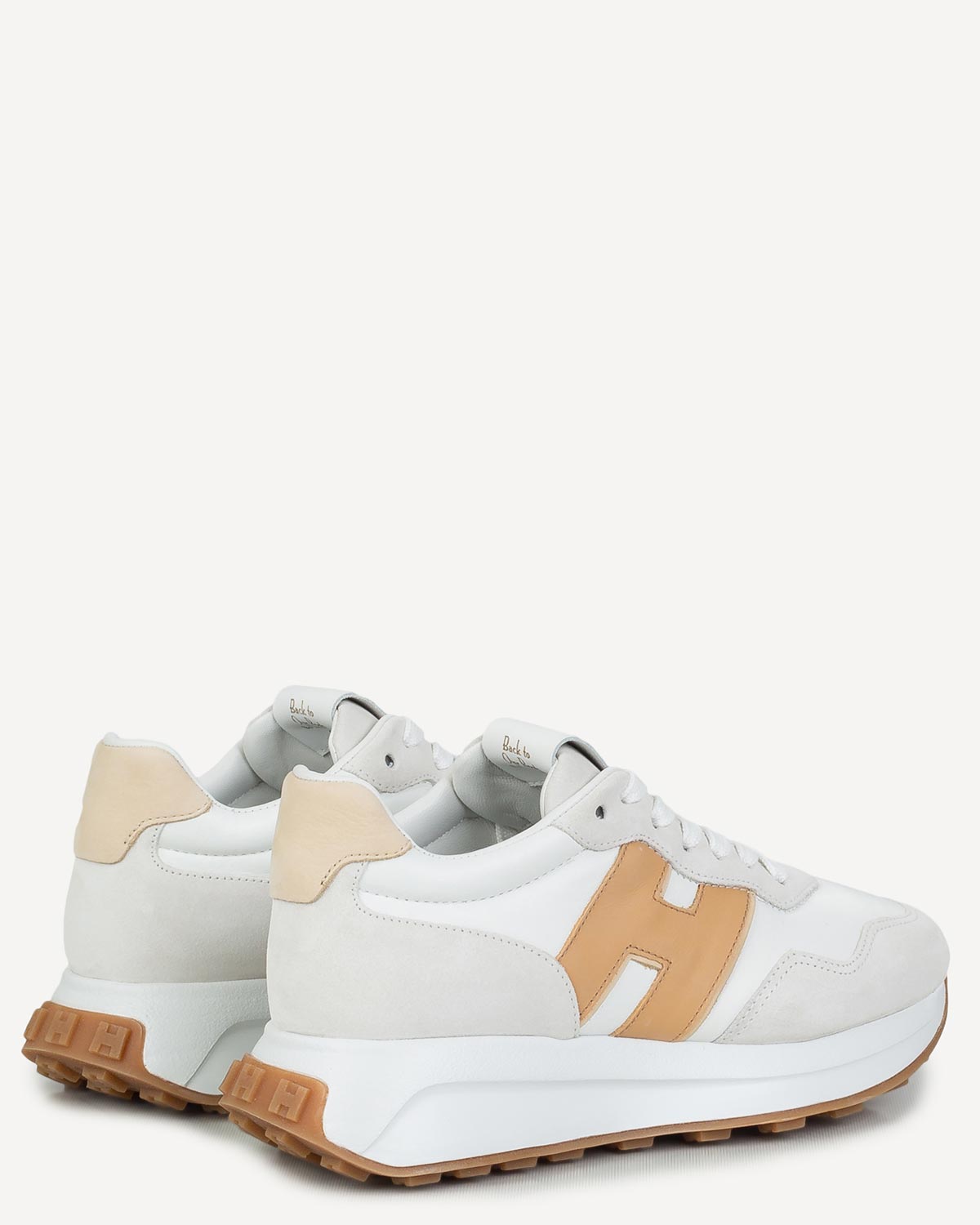 Γυναίκα - Sneakers - Hogan Λευκό-Ταμπά