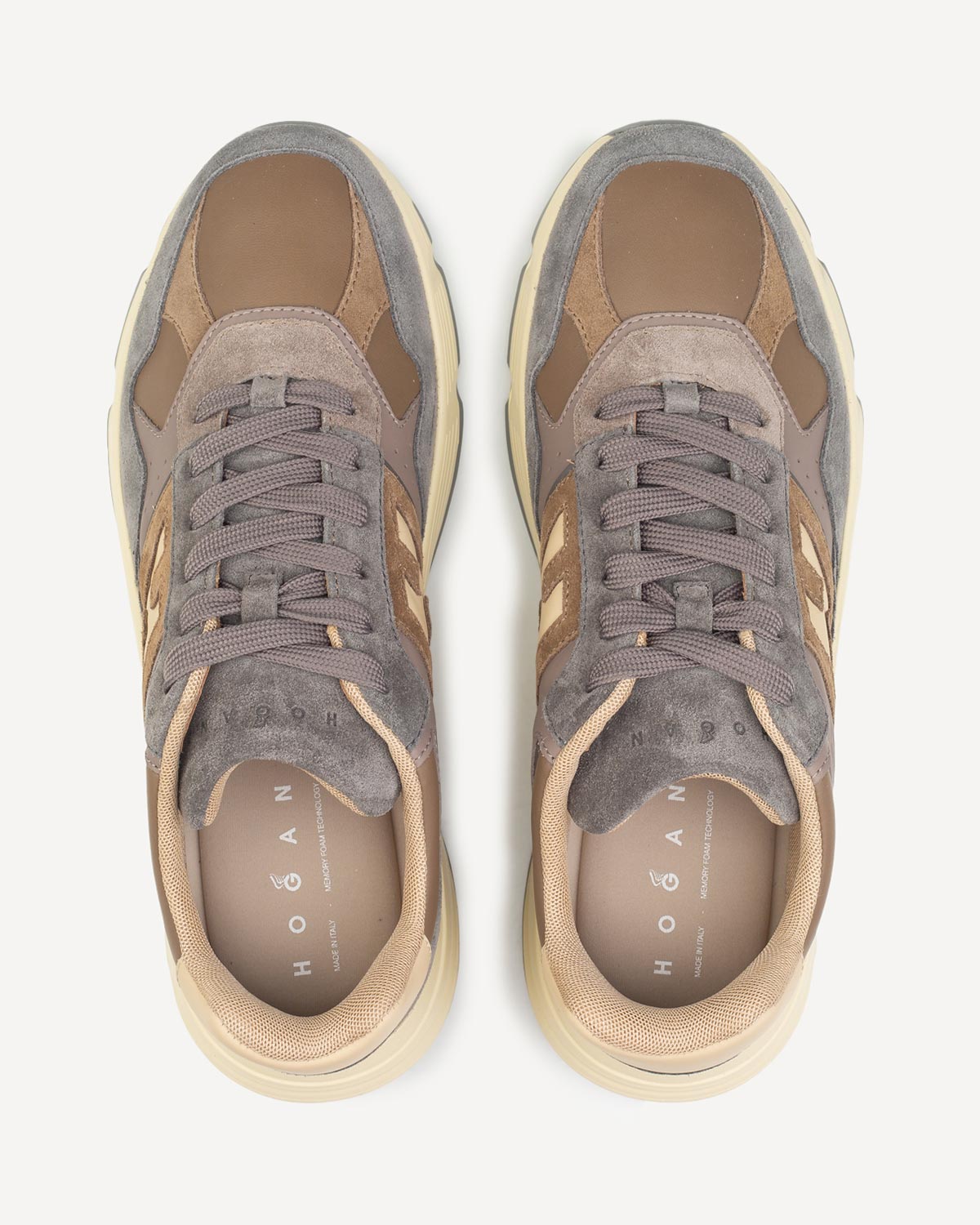 Άνδρας - Sneakers - Hogan Γκρι-Καφέ
