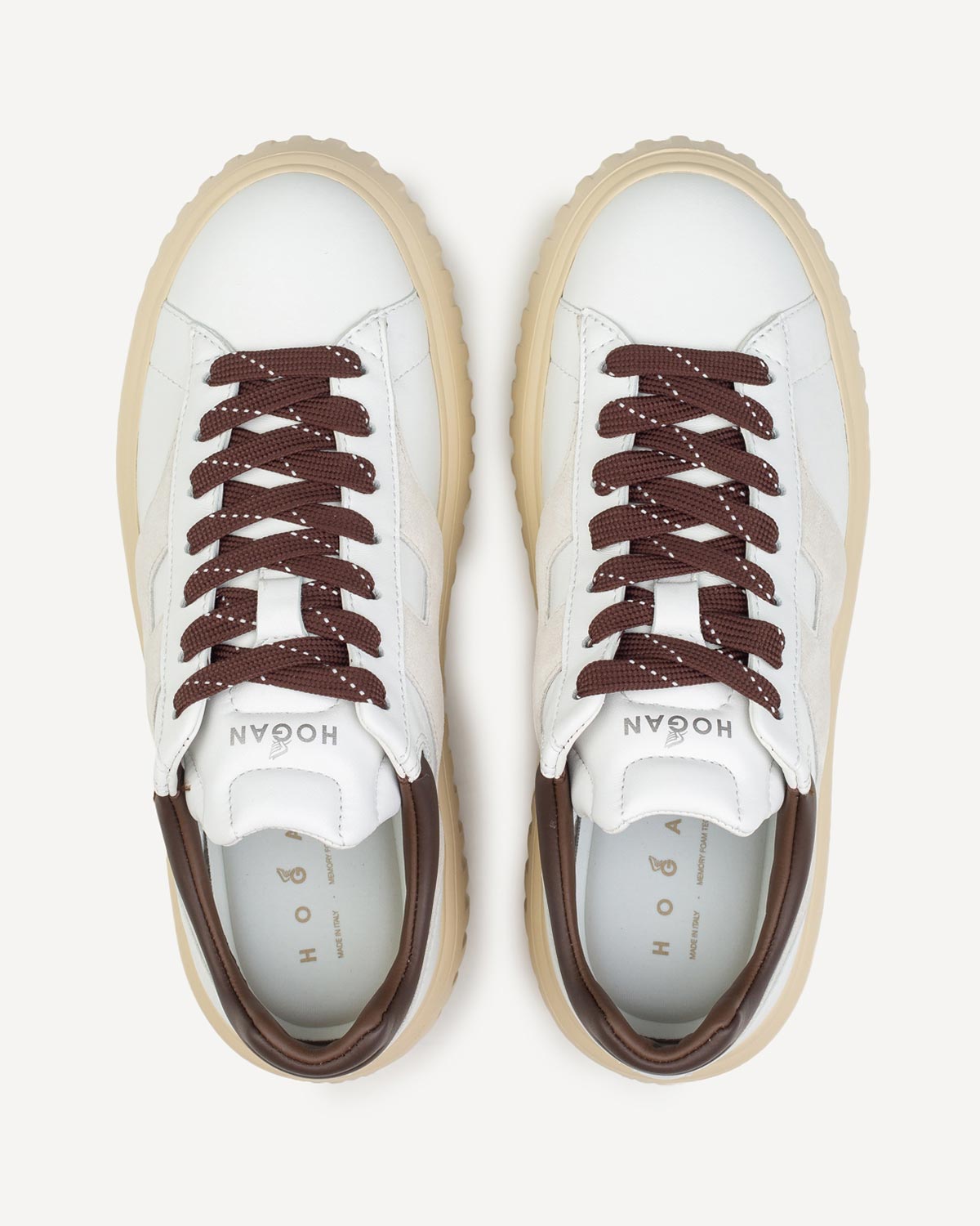 Γυναίκα - Sneakers - Hogan Λευκό-Καφέ