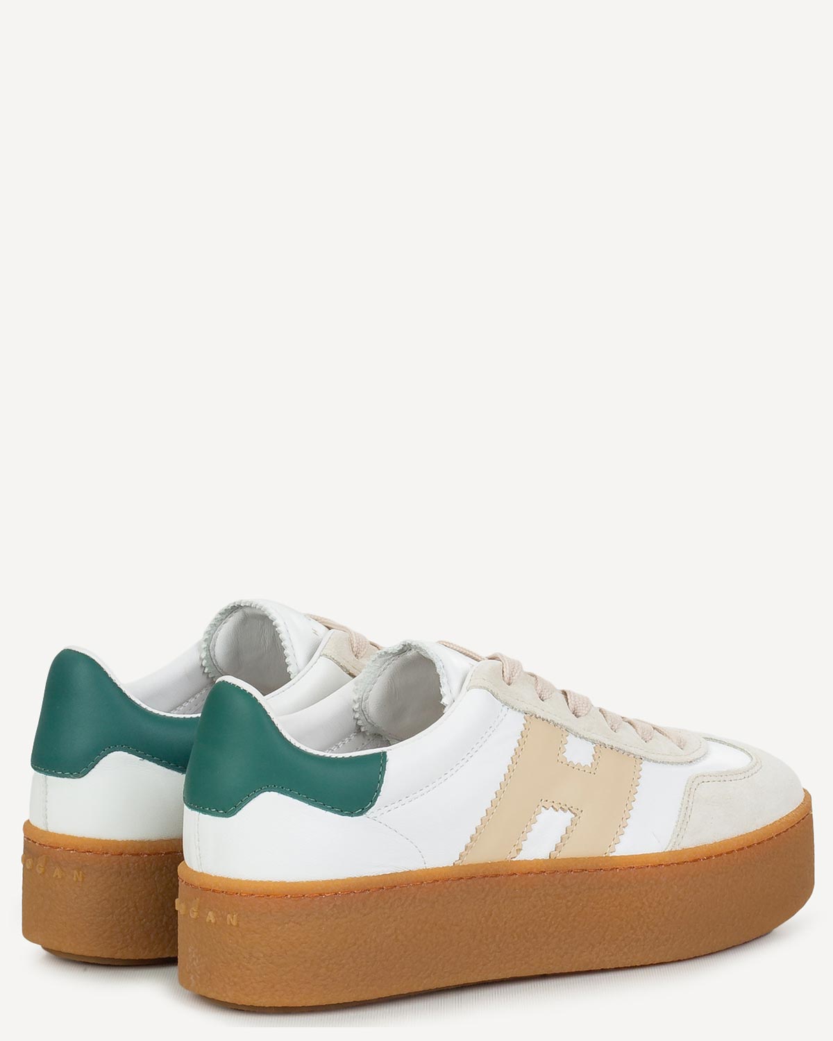 Γυναίκα - Sneakers - Hogan Λευκό-Μπεζ