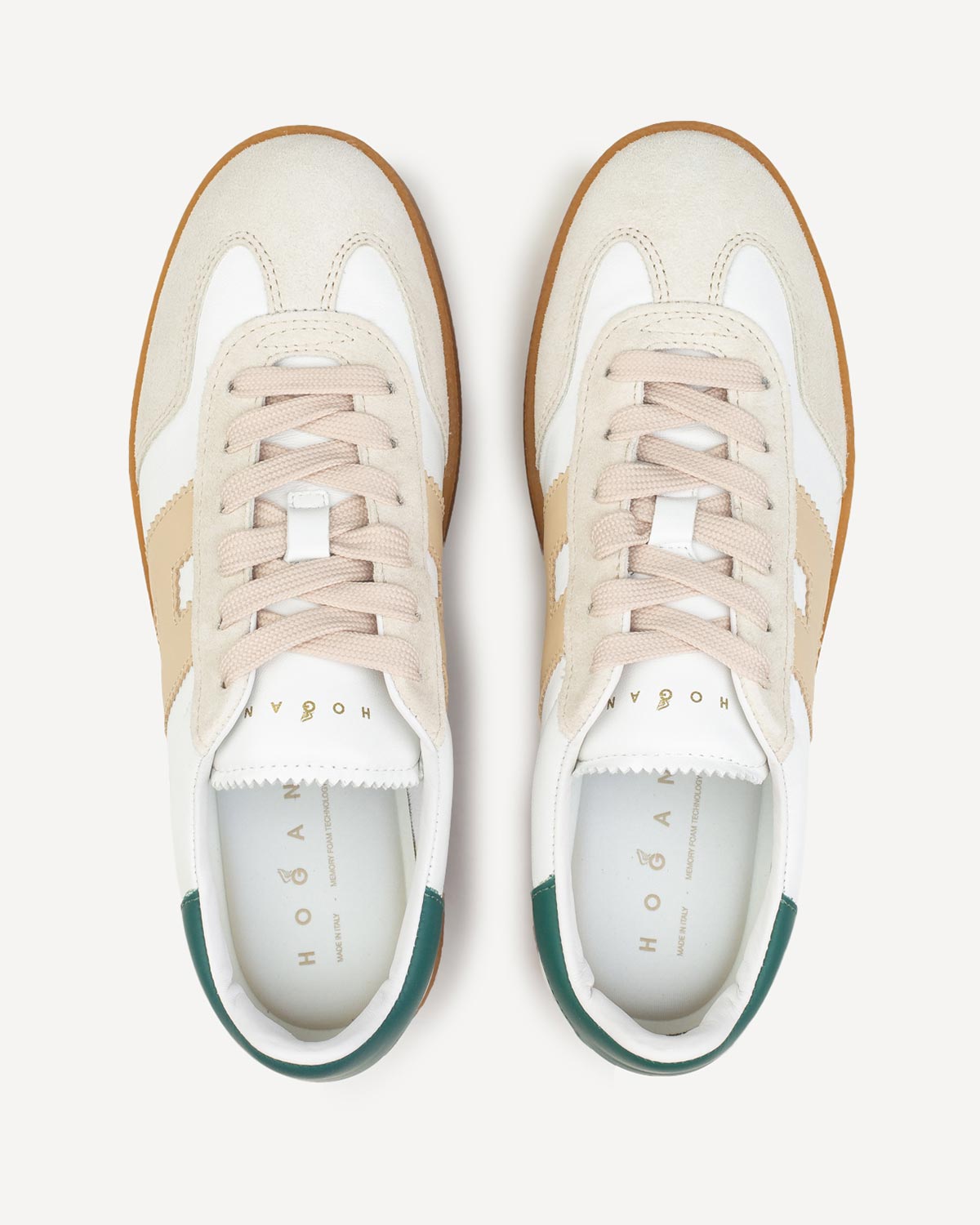 Γυναίκα - Sneakers - Hogan Λευκό-Μπεζ