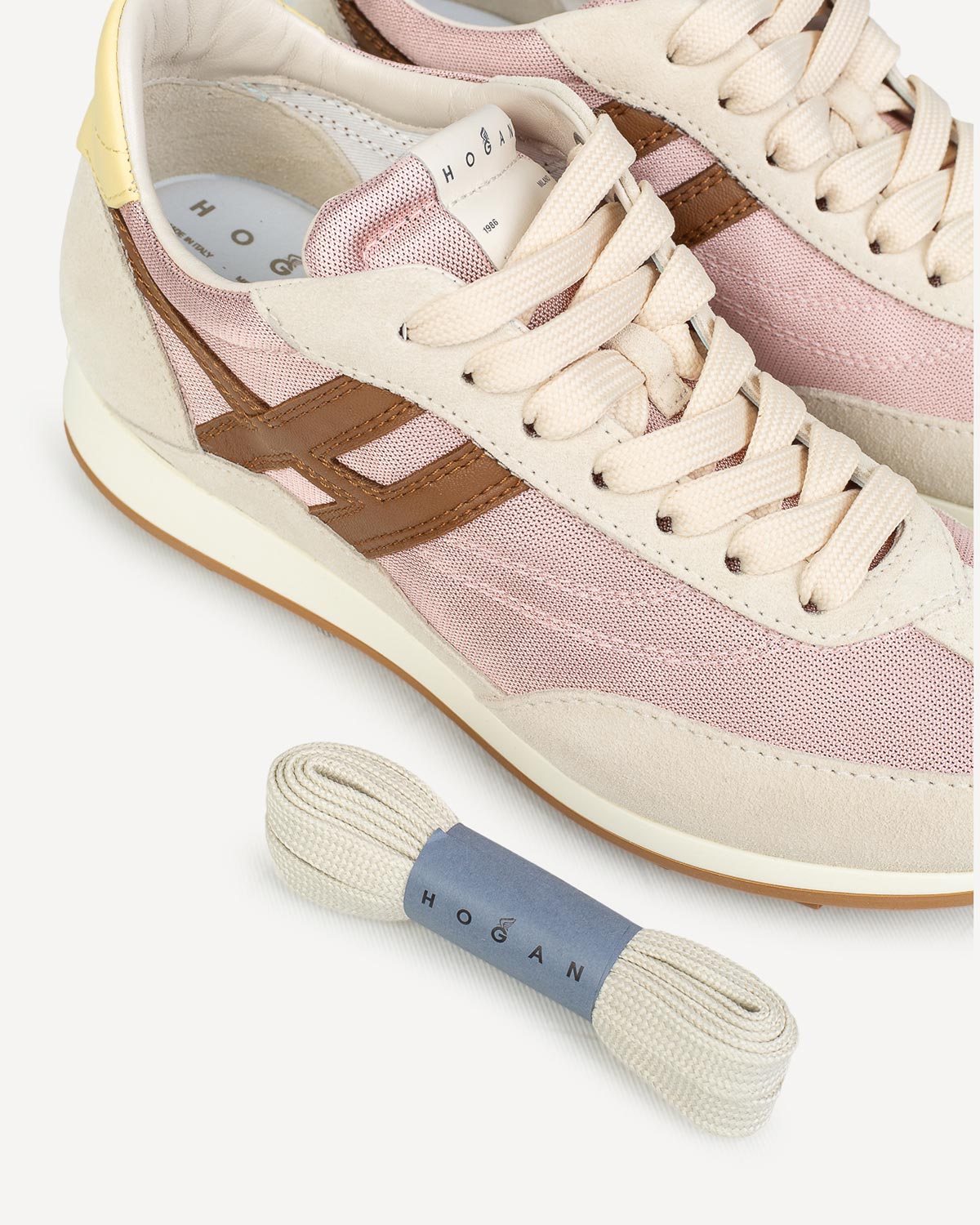 Γυναίκα - Sneakers - Hogan Μπεζ-Ροζ