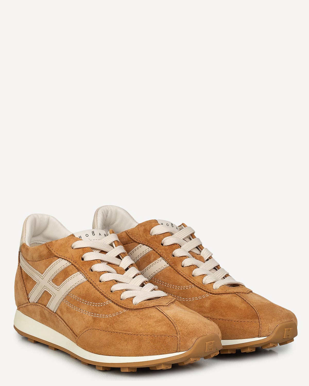 Γυναίκα - Sneakers - Hogan Καμηλό-Λευκό