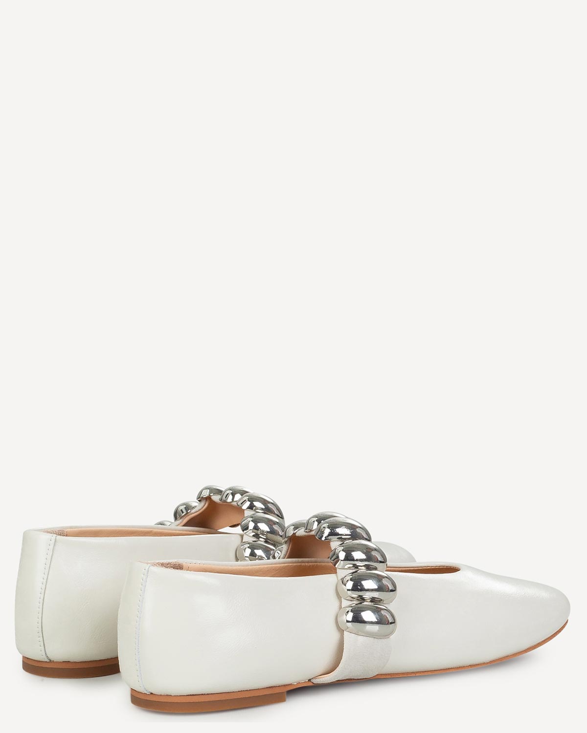 Γυναίκα - Μοκασίνια-Μπαλαρίνες - Inuovo Off White
