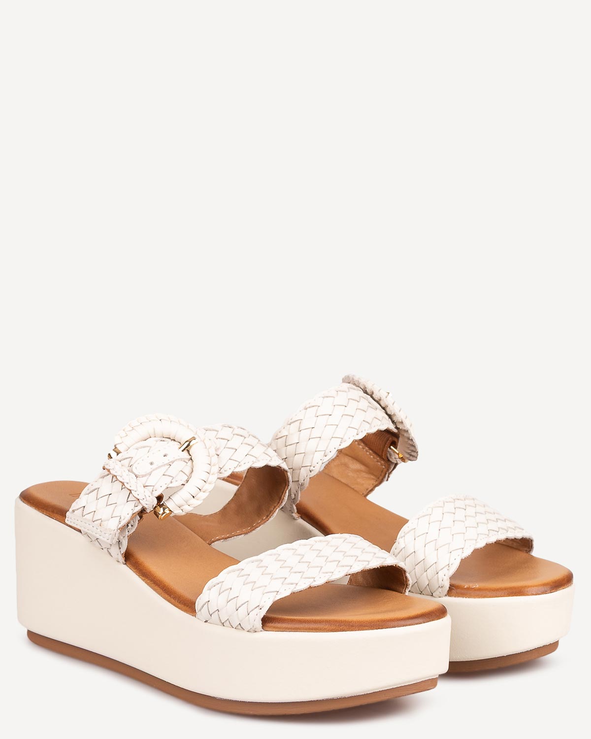 Γυναίκα - Πλατφόρμες-Flatforms - Inuovo Off White