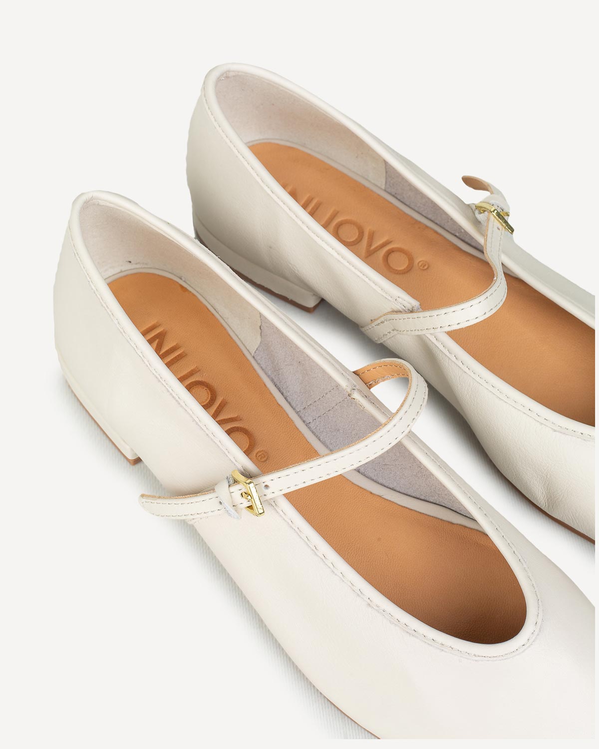 Γυναίκα - Μοκασίνια-Μπαλαρίνες - Inuovo Off White
