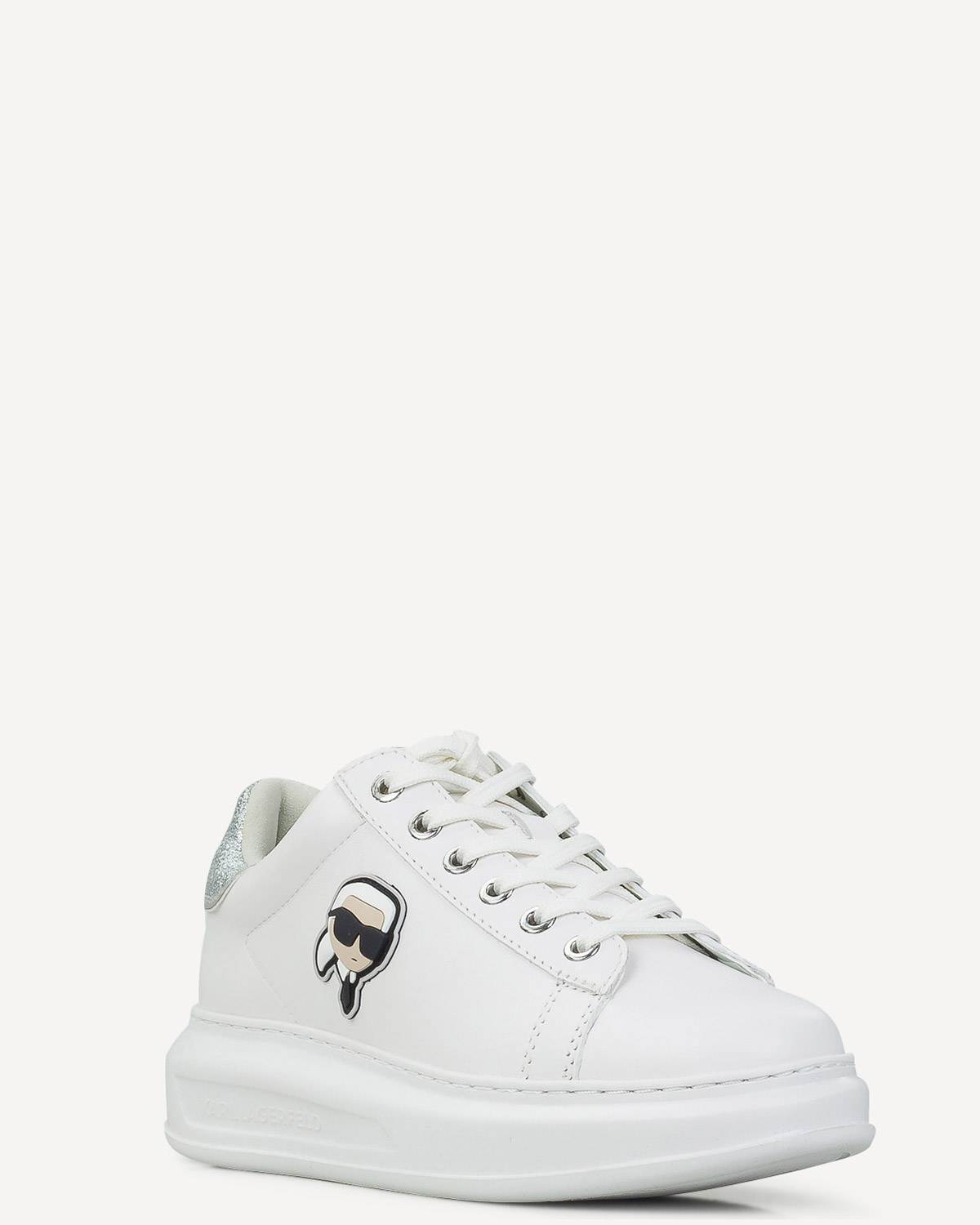 Γυναίκα - Sneakers - Karl Lagerfeld Λευκό-Ασημί