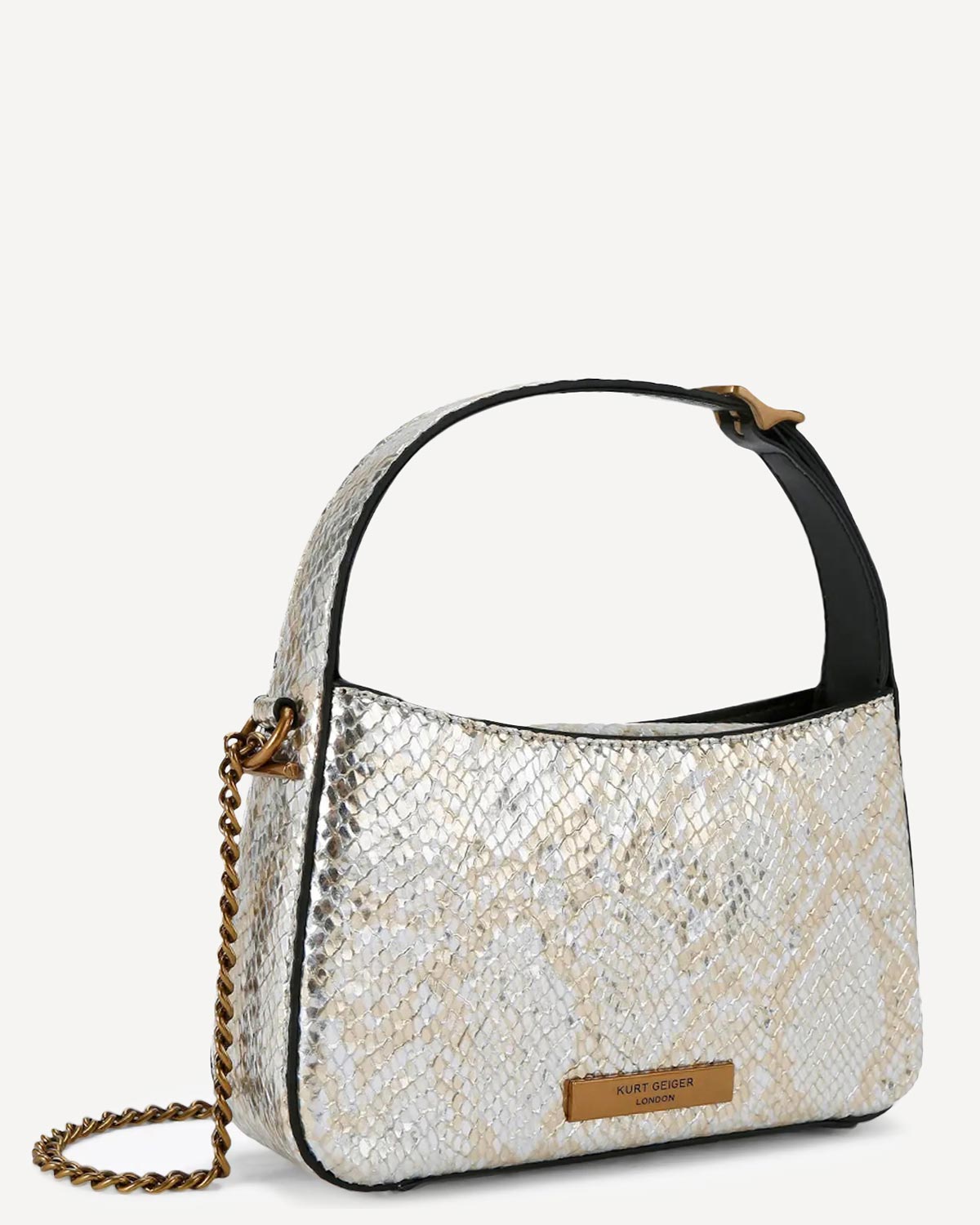 Γυναίκα - Shoulder Bags - Kurt Geiger Μεταλλικό