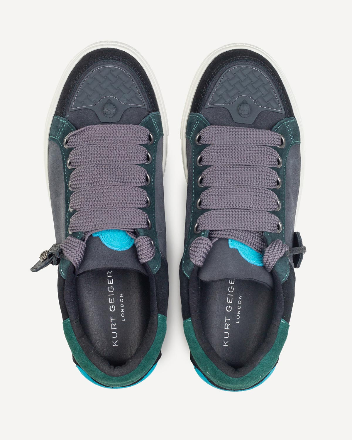 Άνδρας - Sneakers - Kurt Geiger Μαύρο-Πράσινο